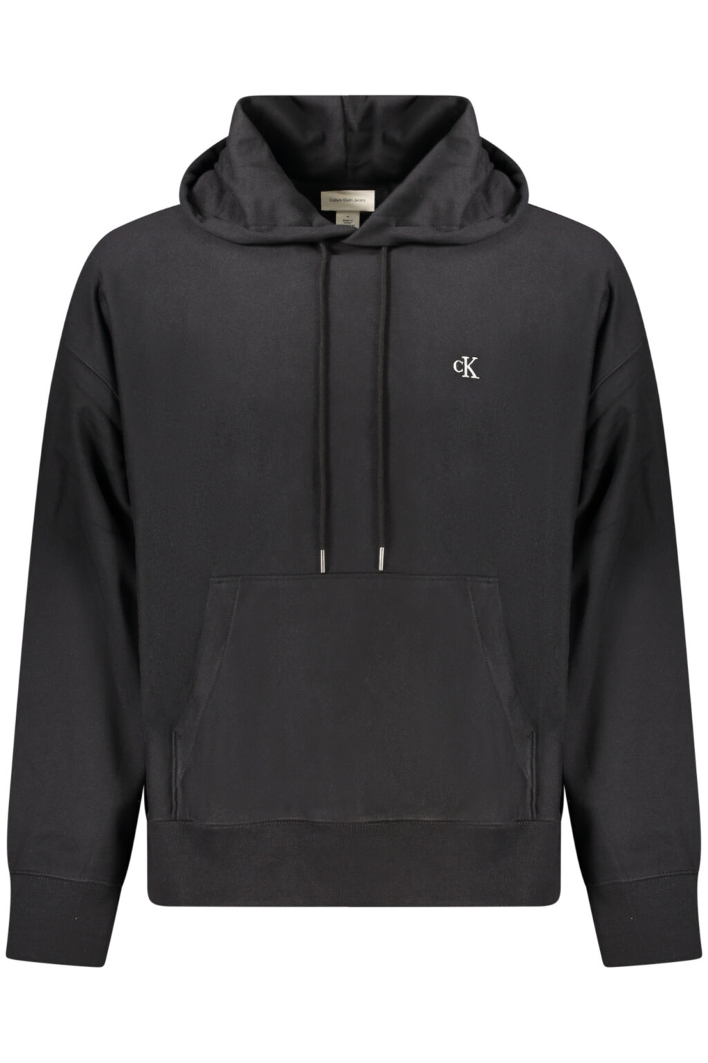 CALVIN KLEIN vyriškas užsegamas džemperis, juodas