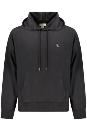 CALVIN KLEIN vyriškas užsegamas džemperis, juodas