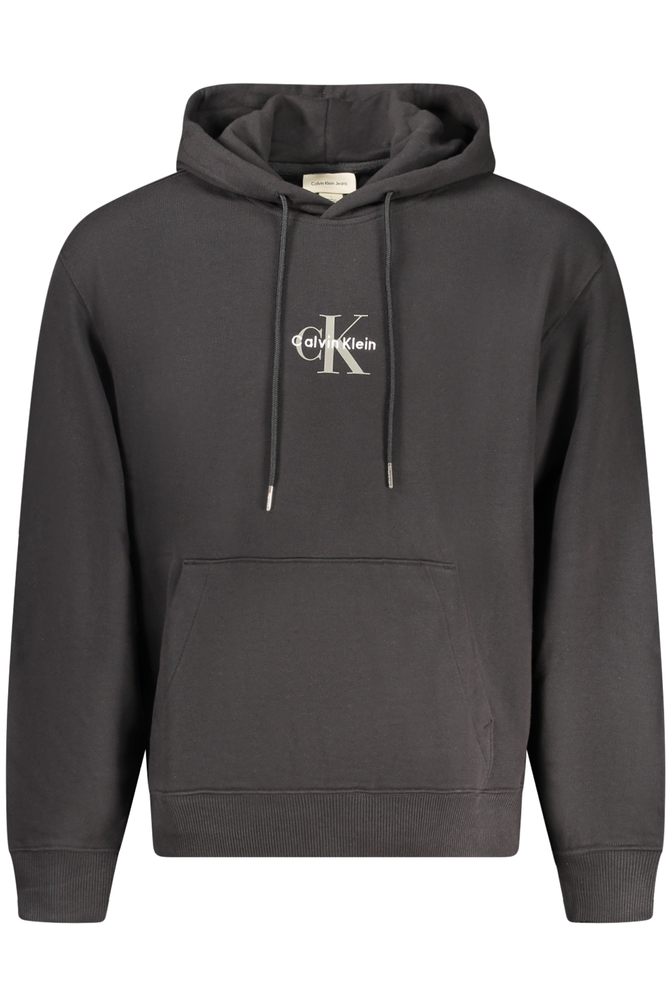 CALVIN KLEIN MEN'S BLACK ZIP-UP SWEATSHIRT CALVIN KLEIN MEN'S BLACK ZIP-UP SWEATSHIRT