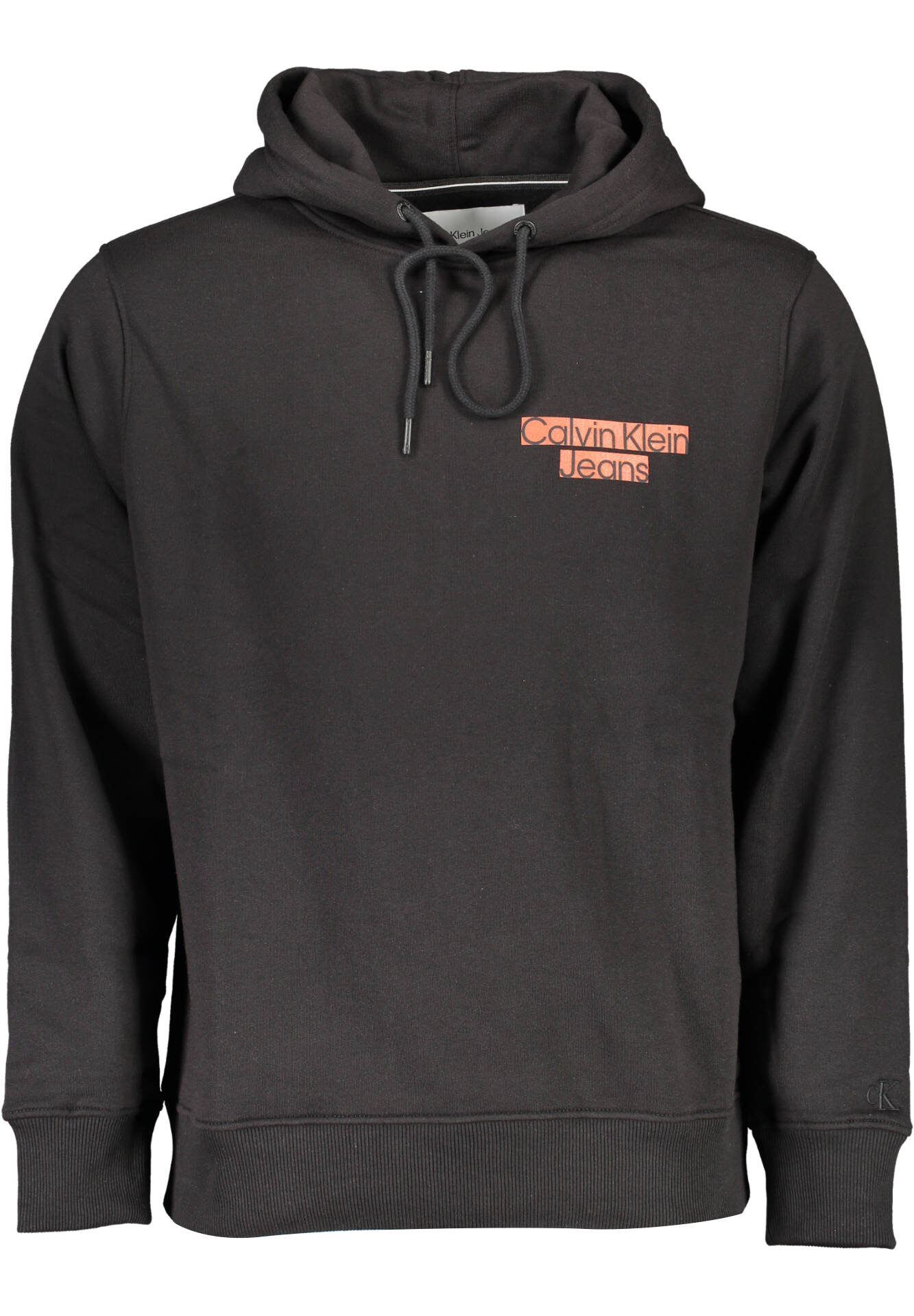 CALVIN KLEIN SWEATSHIRT WITHOUT ZIP BLACK MAN
