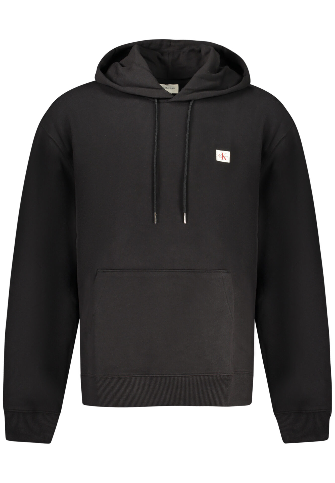 CALVIN KLEIN MEN'S BLACK ZIP-UP SWEATSHIRT