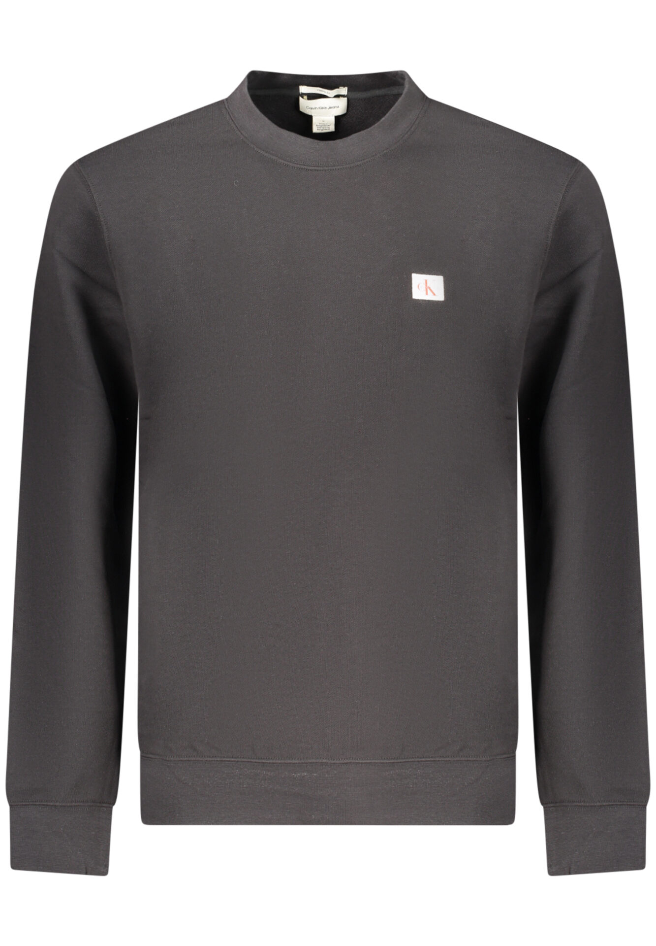 CALVIN KLEIN MEN'S BLACK ZIP-UP SWEATSHIRT