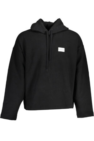 CALVIN KLEIN SWEATSHIRT WITHOUT ZIP BLACK MAN