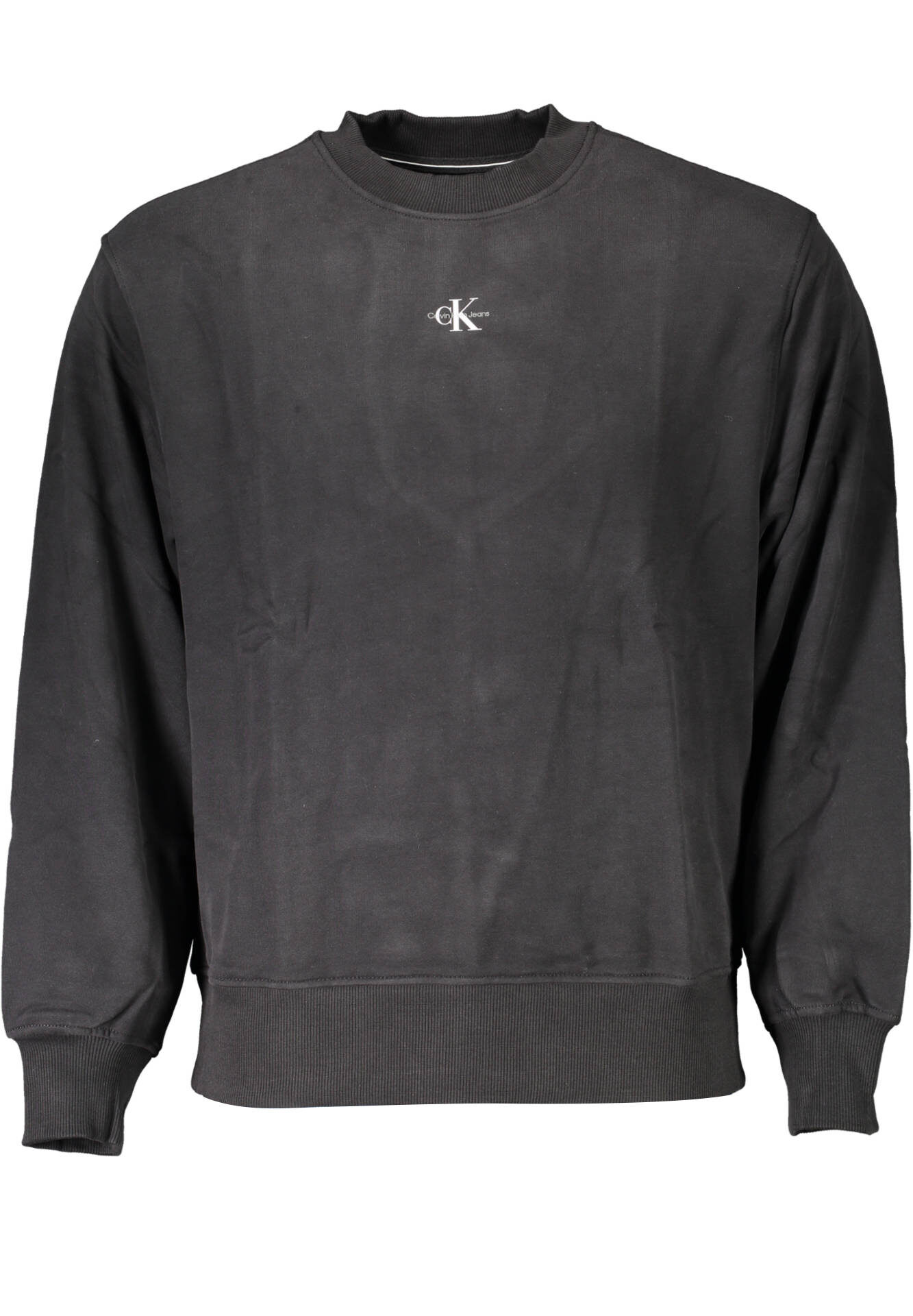 CALVIN KLEIN SWEATSHIRT WITHOUT ZIP BLACK MAN