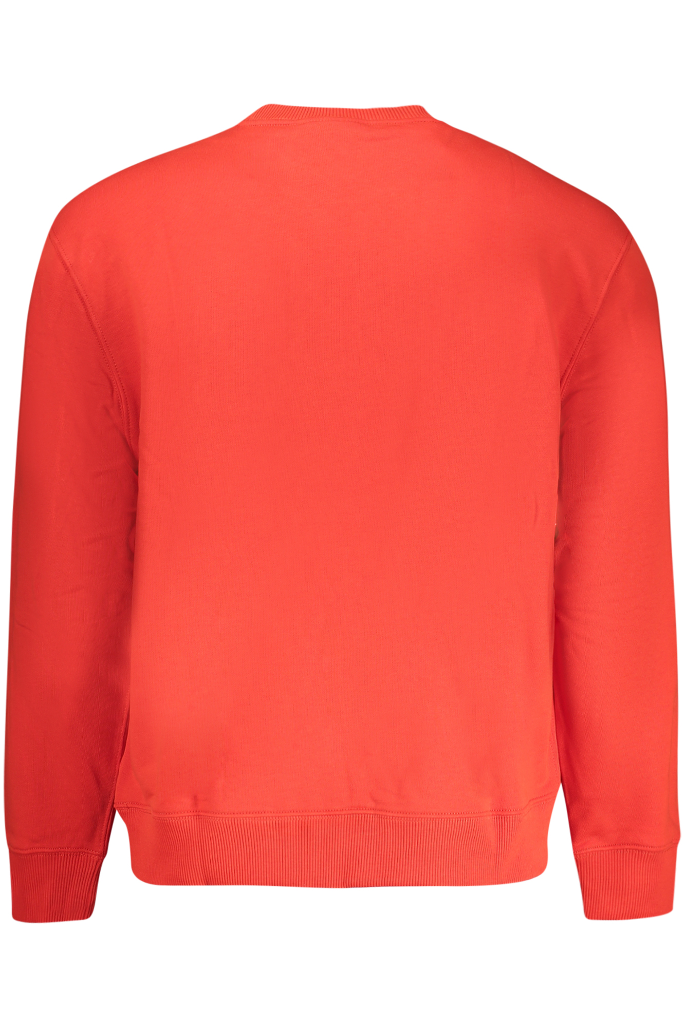 CALVIN KLEIN MEN'S RED ZIP-UP SWEATSHIRT CALVIN KLEIN MEN'S RED ZIP-UP SWEATSHIRT - Image 2