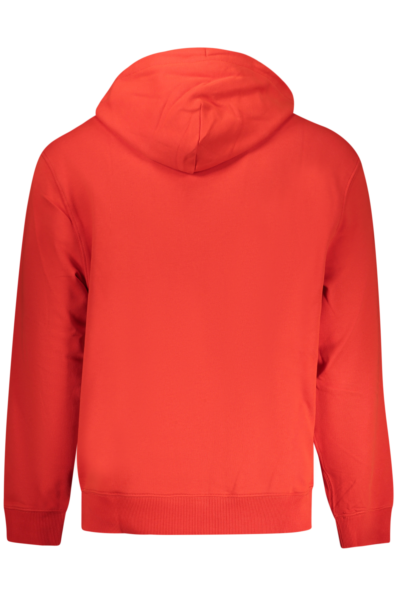 CALVIN KLEIN MEN'S RED ZIP-UP SWEATSHIRT CALVIN KLEIN MEN'S RED ZIP-UP SWEATSHIRT - Image 2