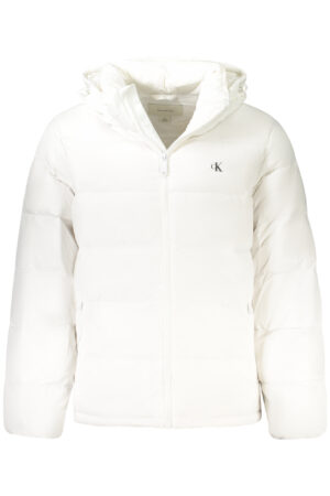 CALVIN KLEIN MEN'S WHITE JACKET