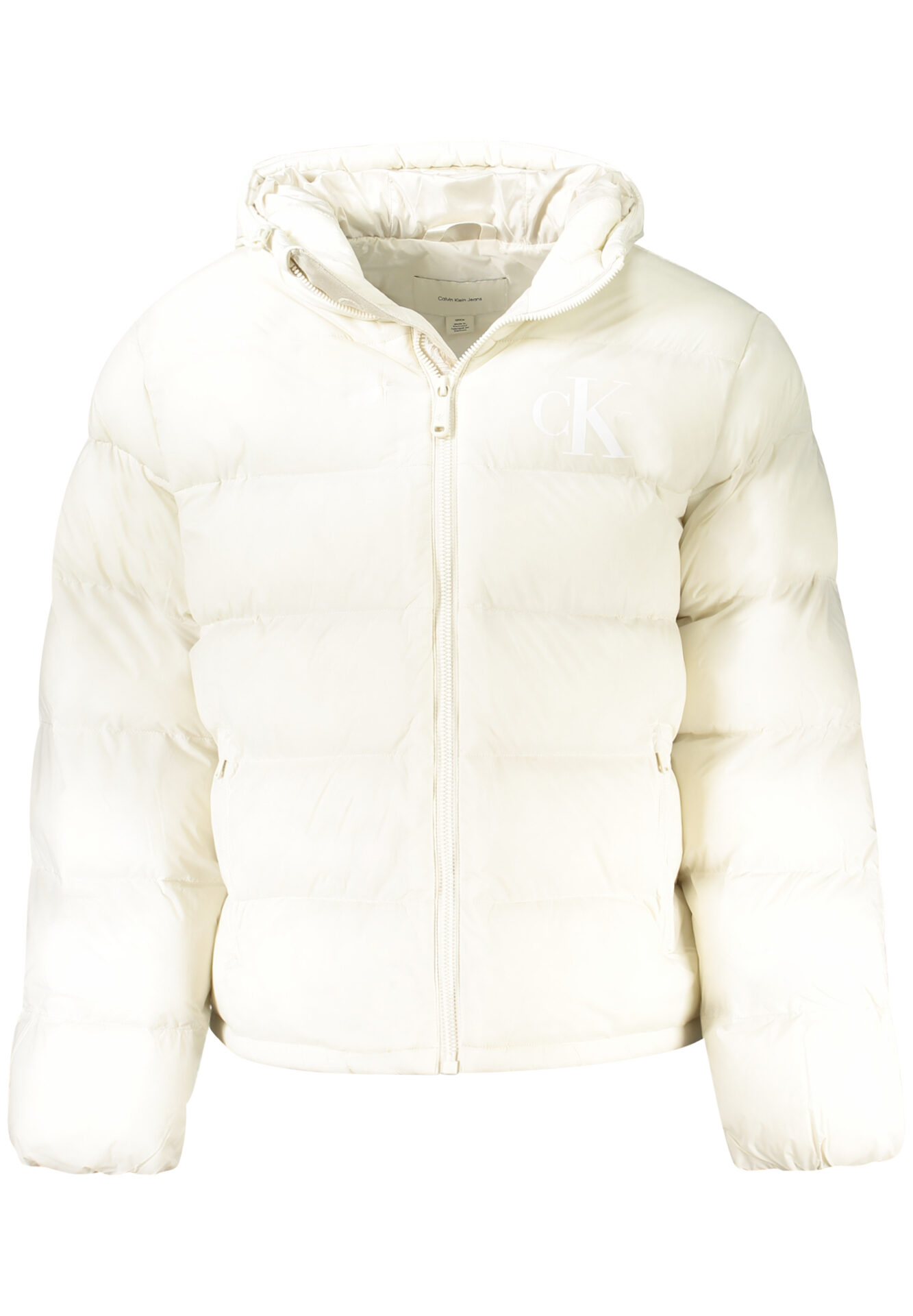 CALVIN KLEIN MEN'S WHITE JACKET
