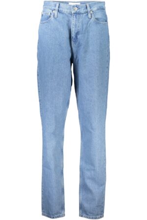 CALVIN KLEIN mėlyni moteriški džinsai