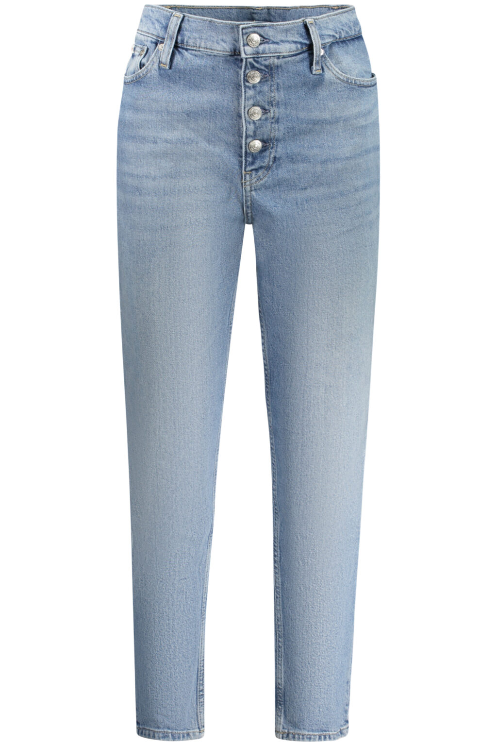 CALVIN KLEIN JEANS mėlyni moteriški džinsai