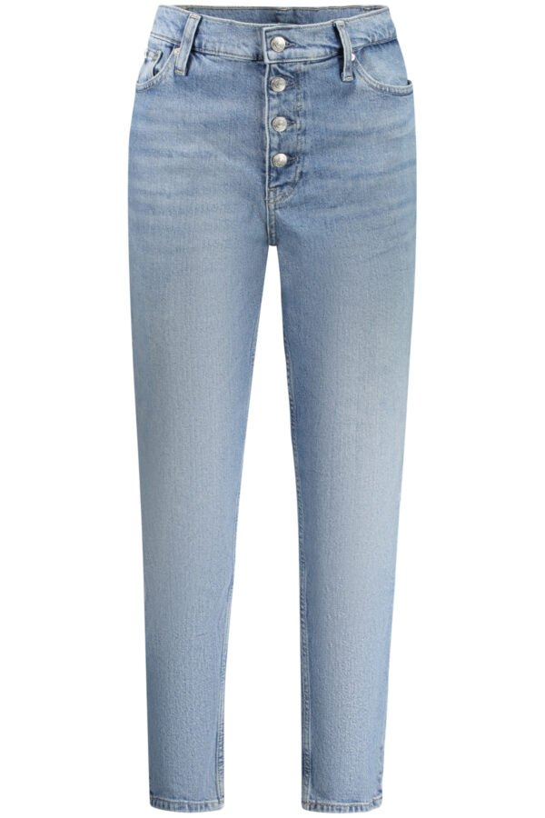 CALVIN KLEIN JEANS mėlyni moteriški džinsai