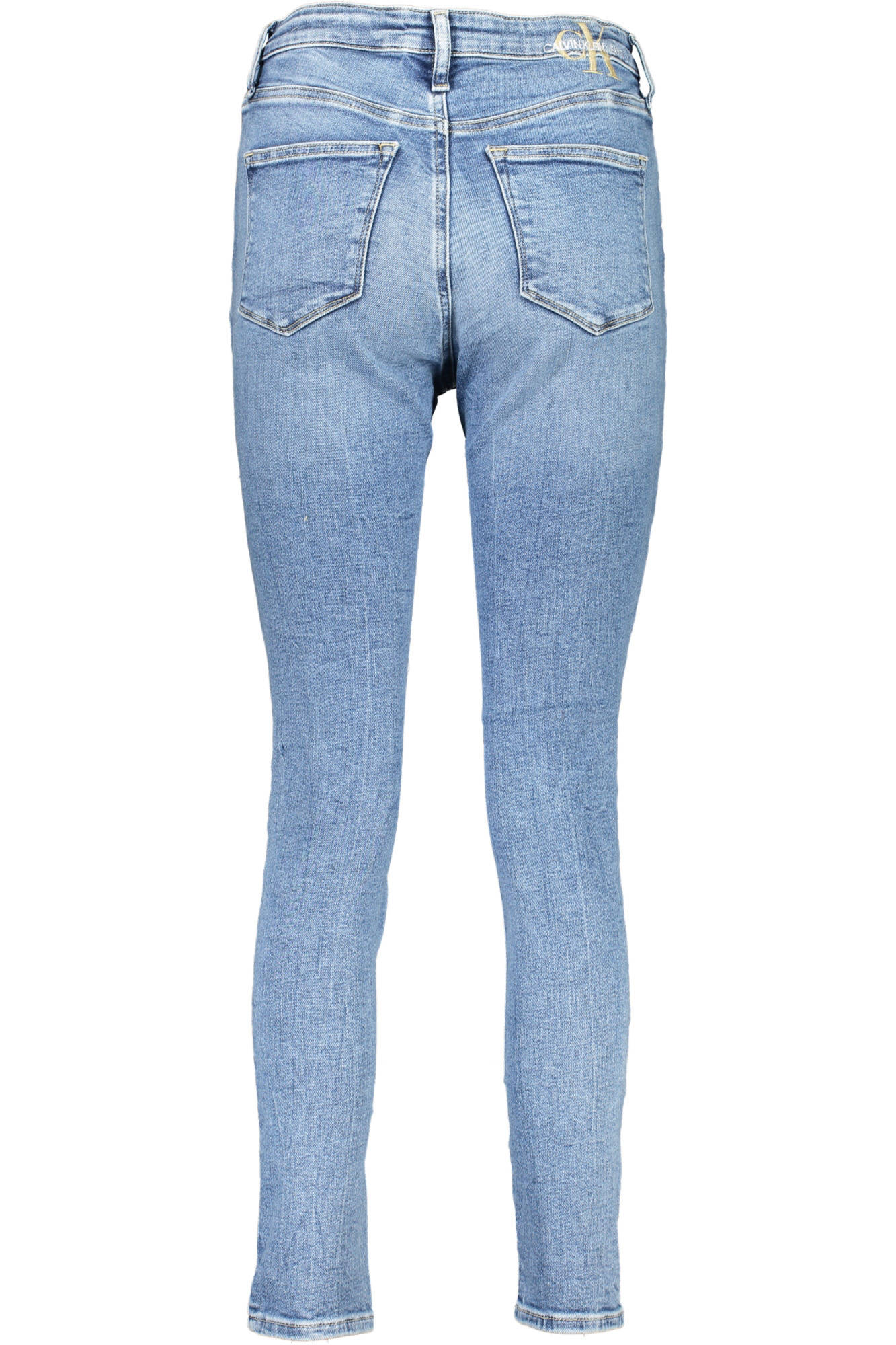 CALVIN KLEIN JEANS mėlyni moteriški džinsai CALVIN KLEIN JEANS mėlyni moteriški džinsai - Image 2