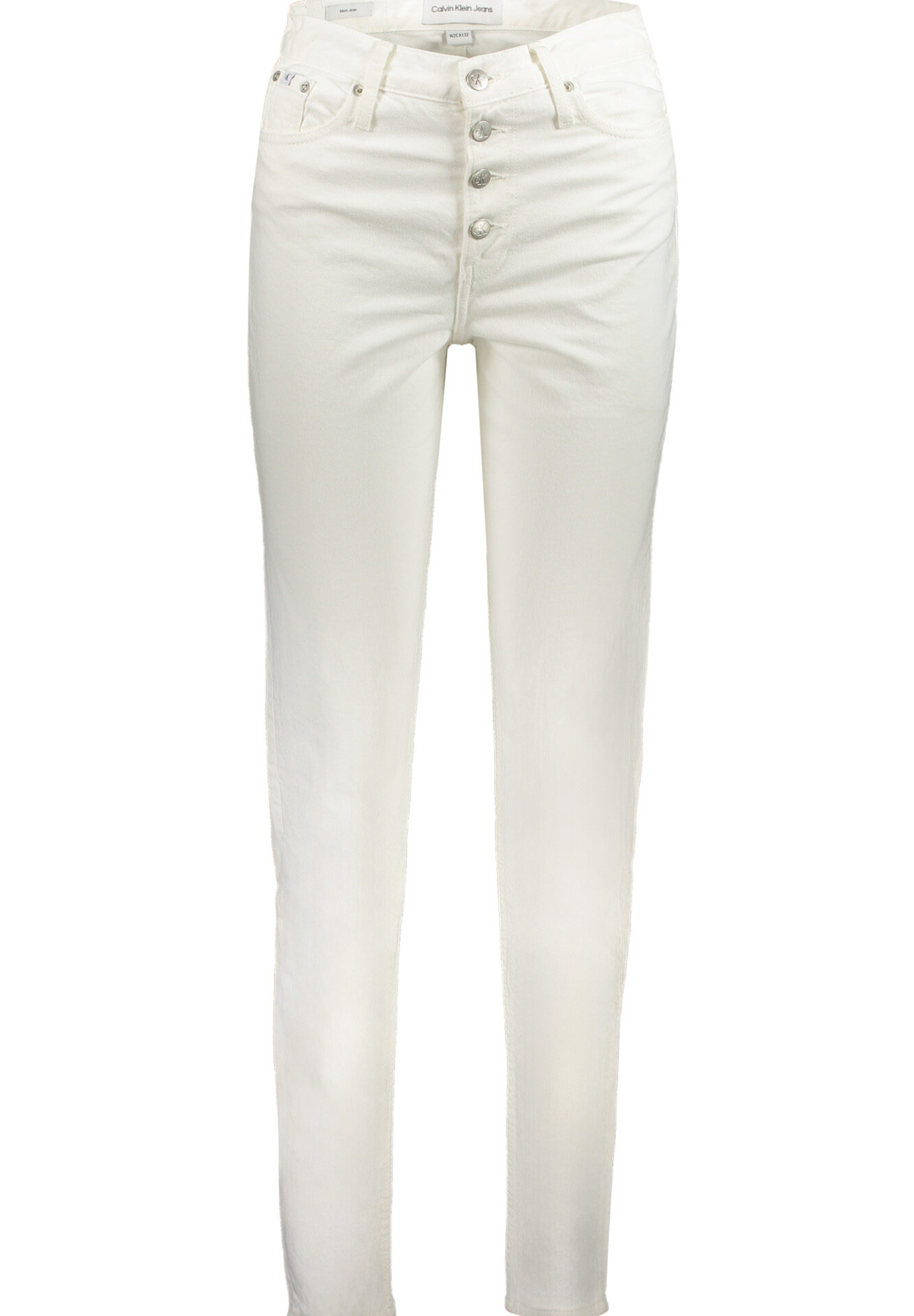 CALVIN KLEIN WOMEN'S DENIM JEANS WHITE