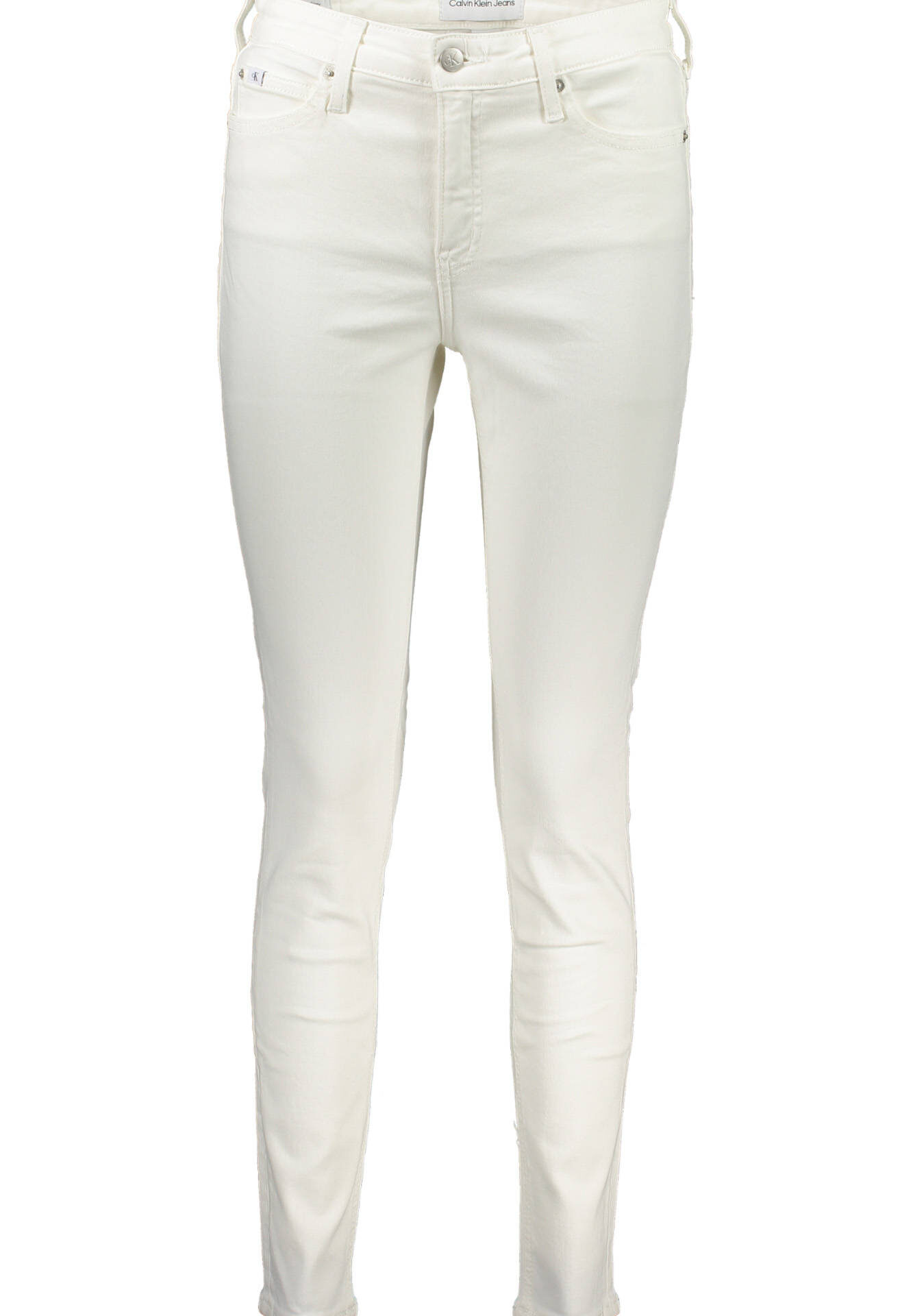 CALVIN KLEIN WOMEN'S DENIM JEANS WHITE