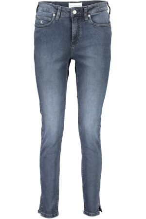 CALVIN KLEIN JEANS DENIM WOMAN BLUE