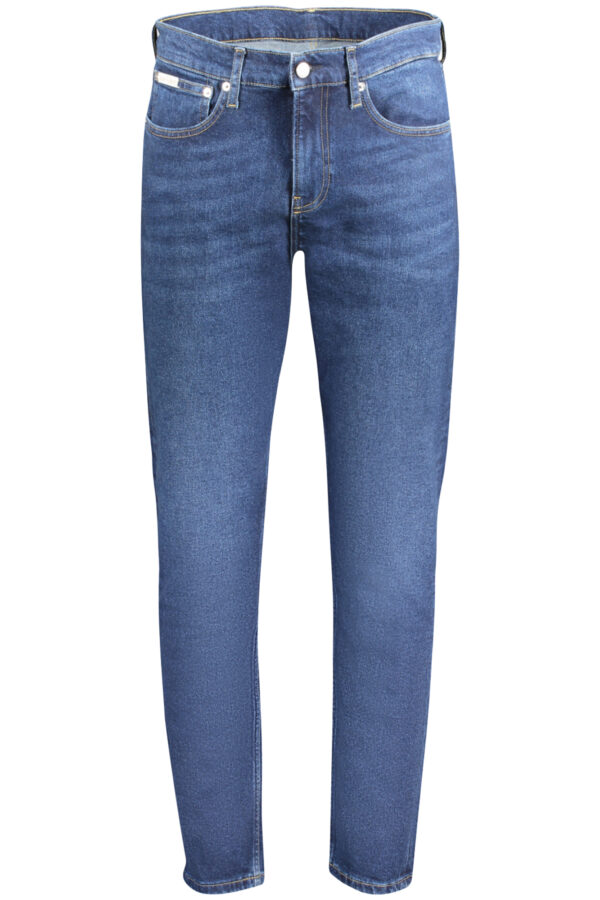 CALVIN KLEIN JEANS mėlyni vyriški džinsai