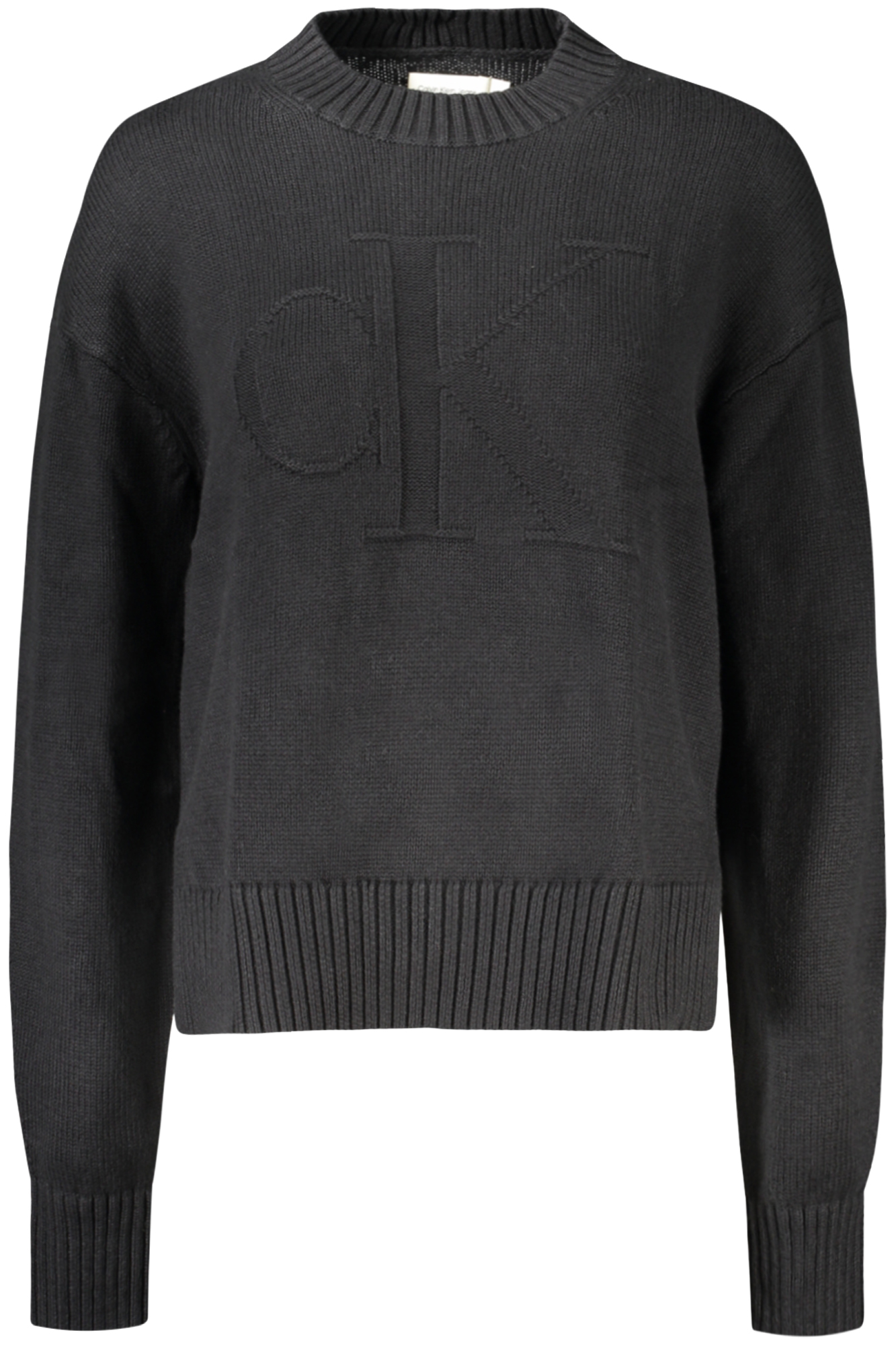 CALVIN KLEIN juodas moteriškas megztinis CALVIN KLEIN juodas moteriškas megztinis