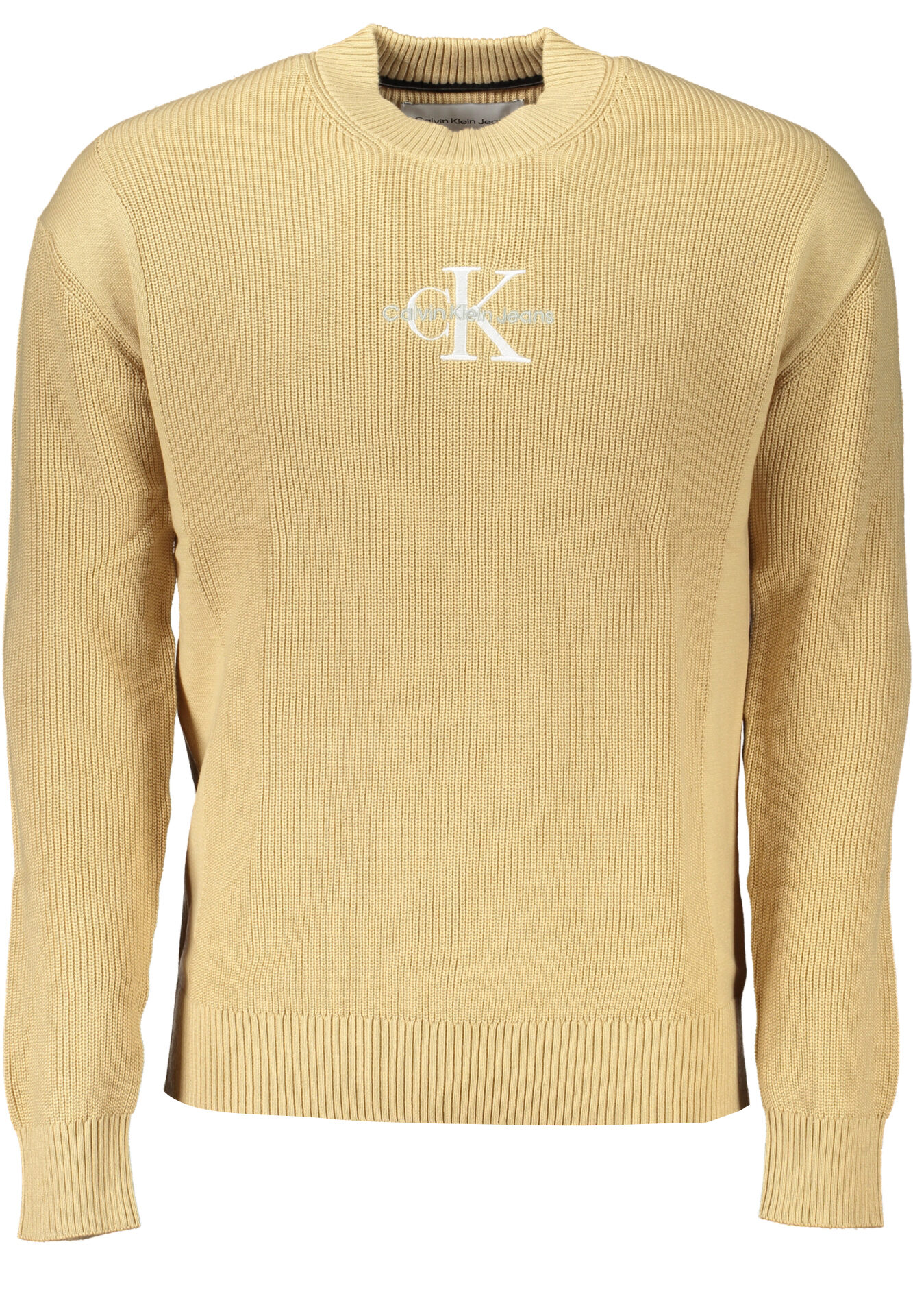 CALVIN KLEIN MEN'S BEIGE SWEATER