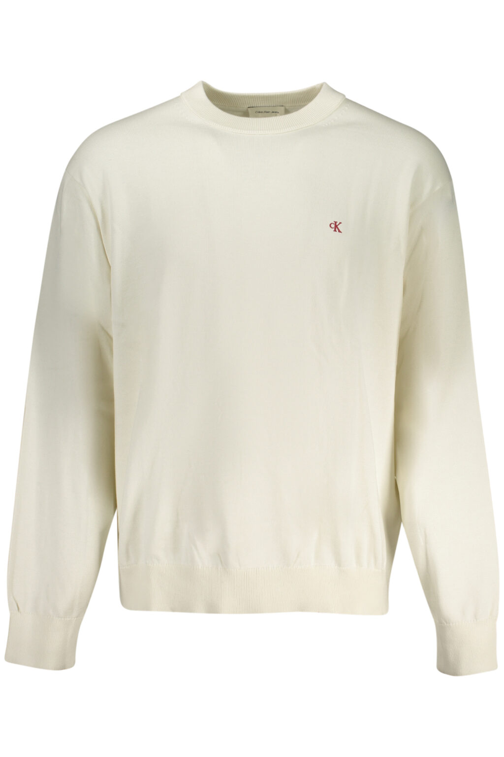 calvinkleinmagliauomobianco_1 CALVIN KLEIN vyriškas baltas megztinis