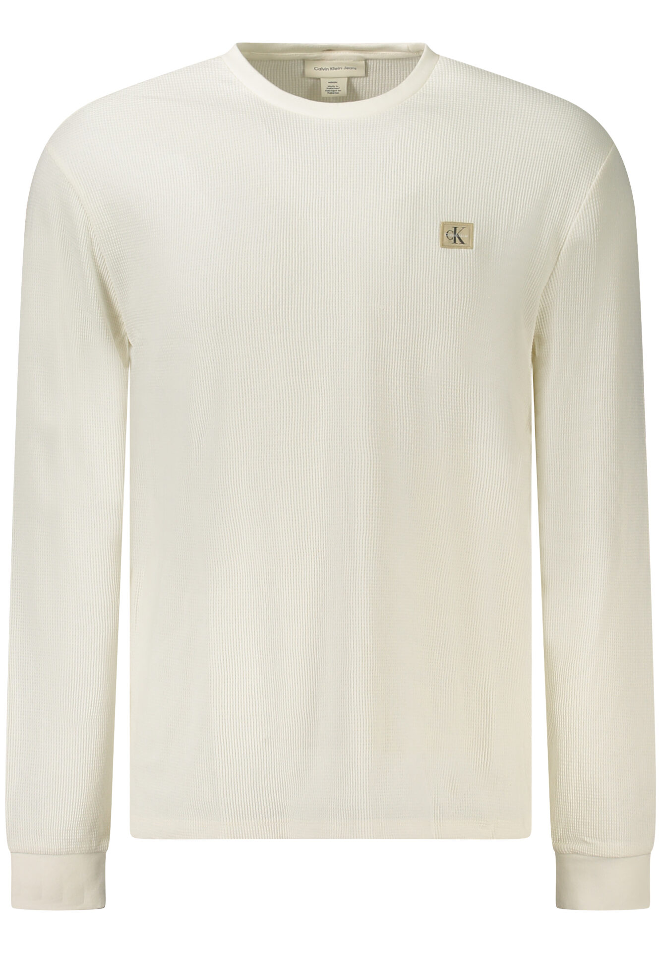 CALVIN KLEIN MEN'S WHITE SWEATER