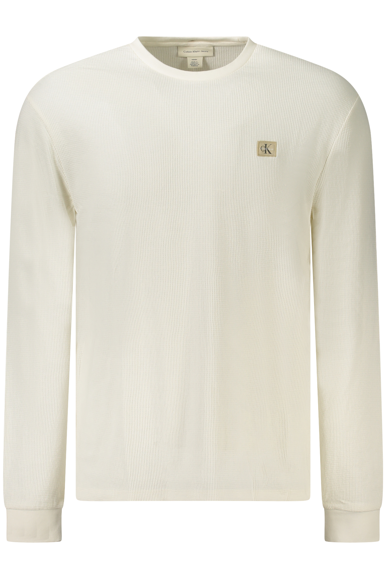 CALVIN KLEIN MEN'S WHITE SWEATER CALVIN KLEIN MEN'S WHITE SWEATER