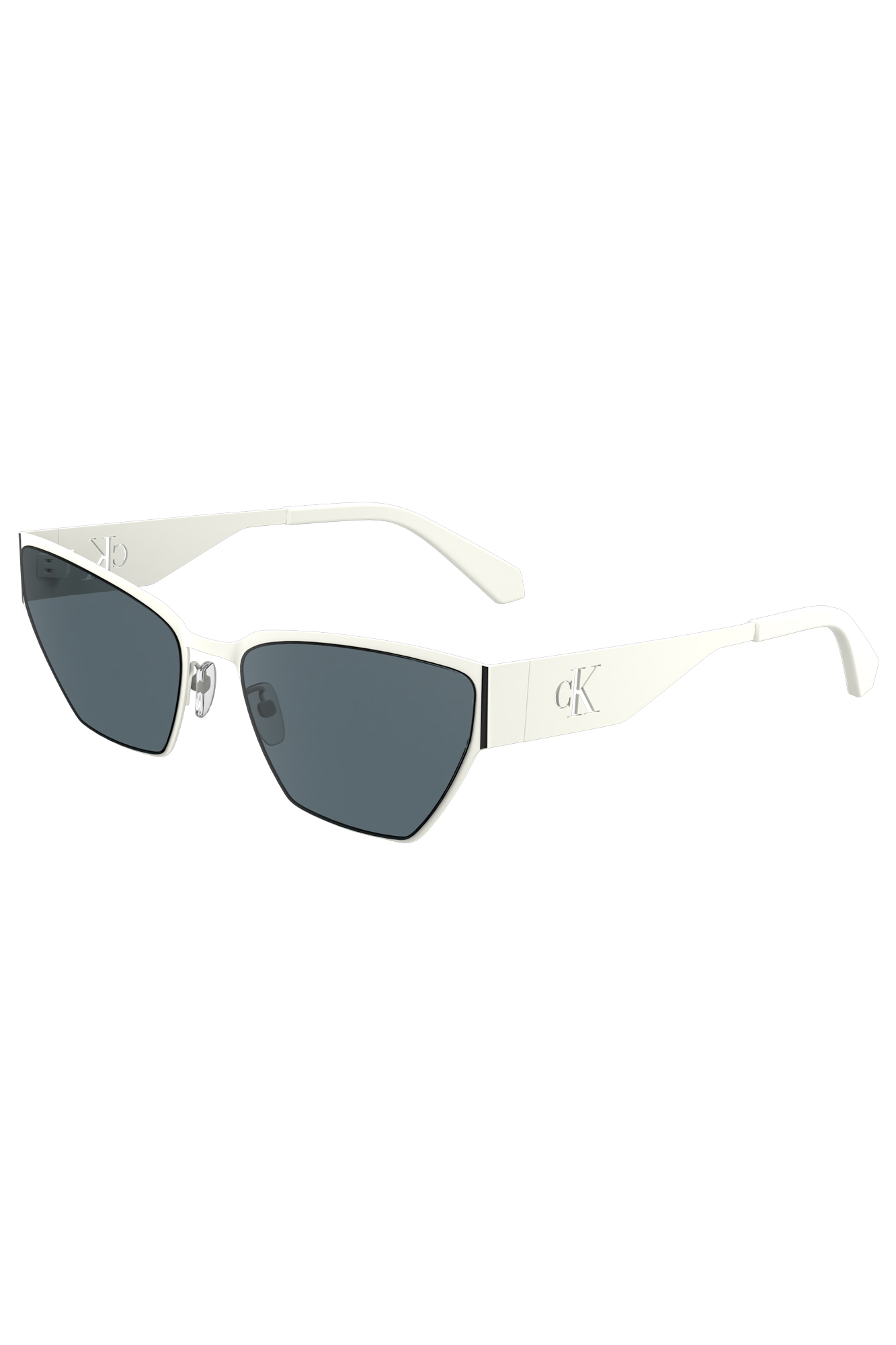 Calvin Klein balti akiniai nuo saulės Calvin Klein balti akiniai nuo saulės - Image 2