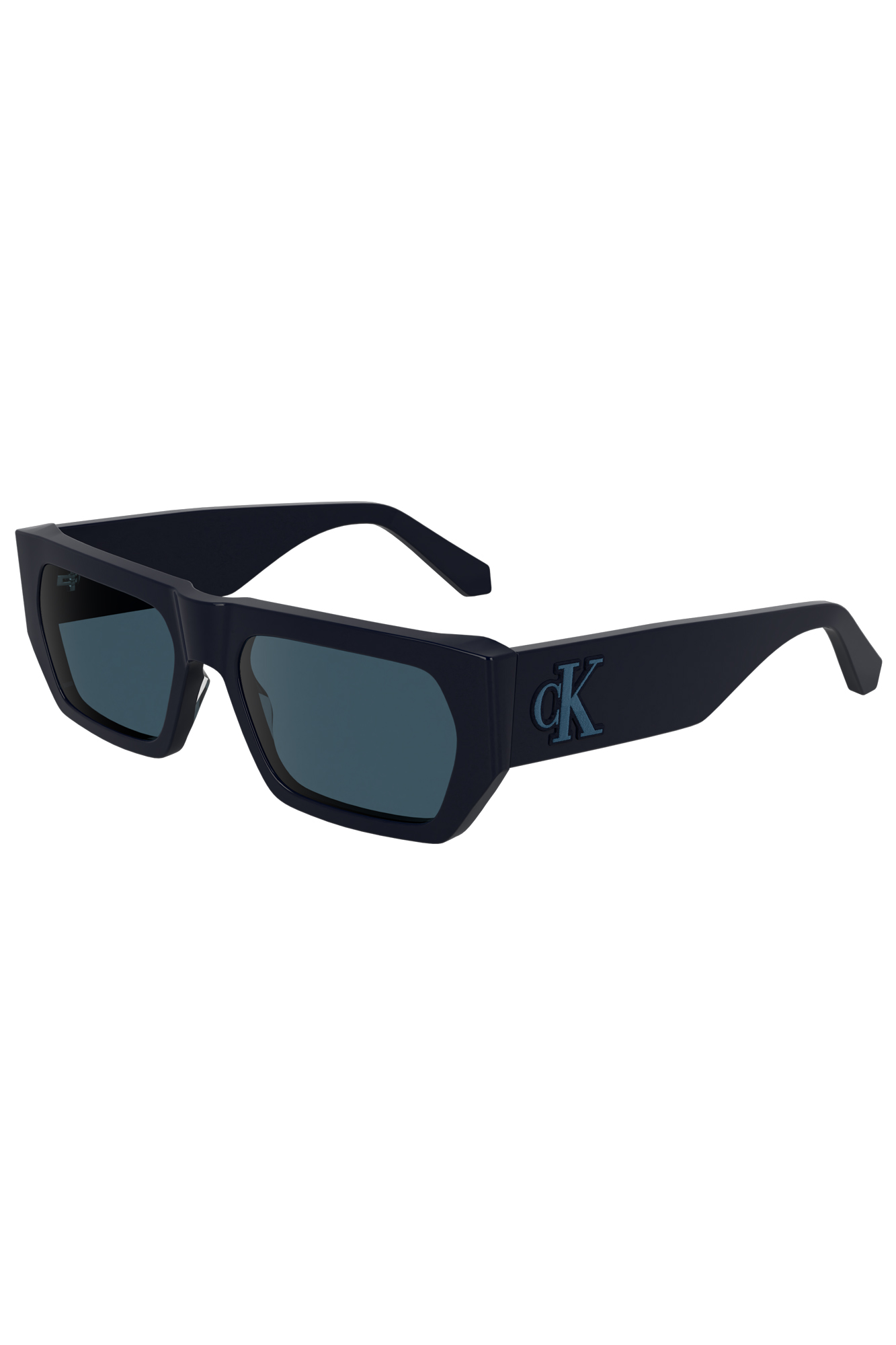 CALVIN KLEIN WOMEN'S SUNGLASSES BLUE CALVIN KLEIN WOMEN'S SUNGLASSES BLUE - Image 2
