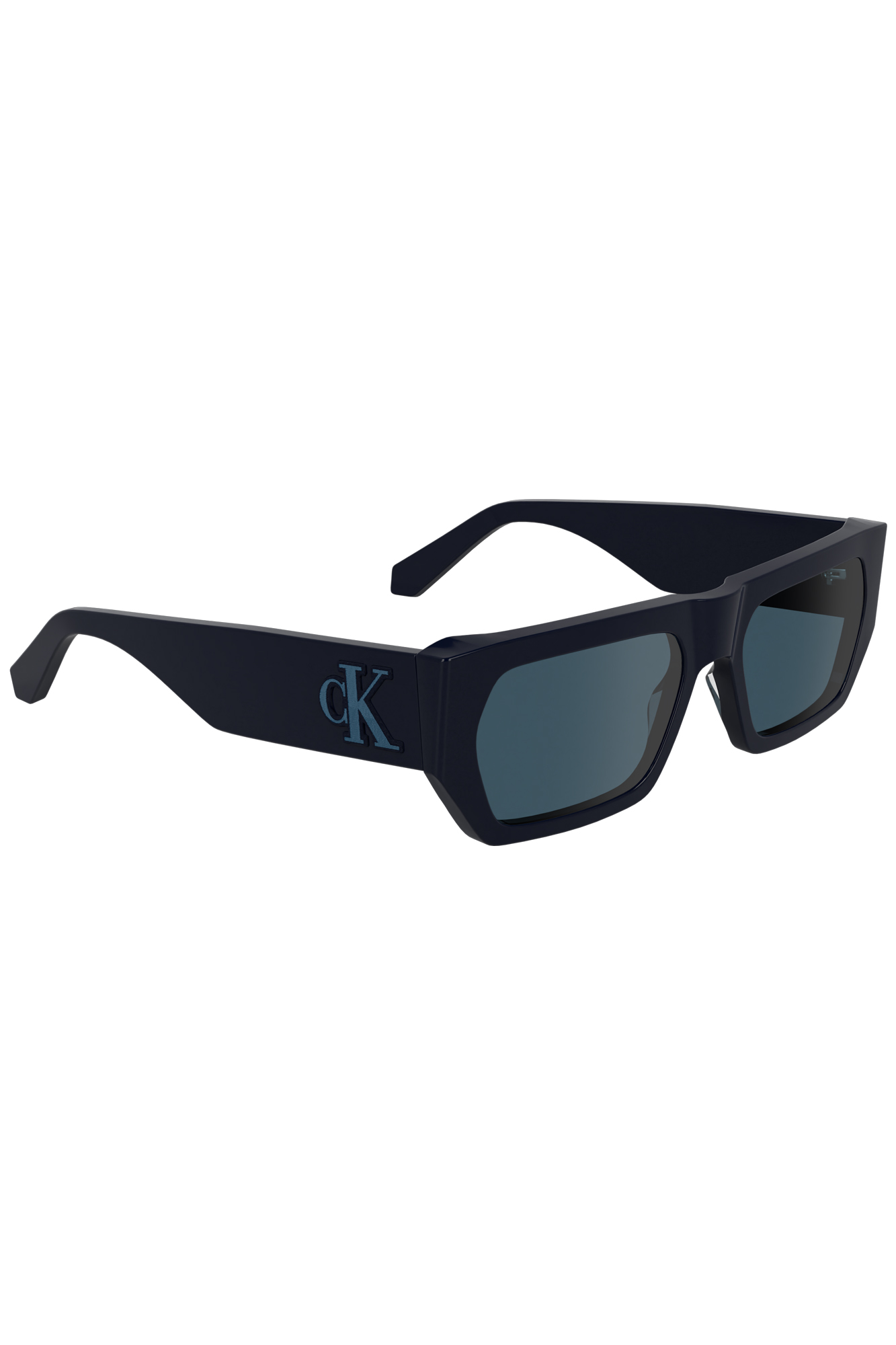 CALVIN KLEIN WOMEN'S SUNGLASSES BLUE CALVIN KLEIN WOMEN'S SUNGLASSES BLUE - Image 3