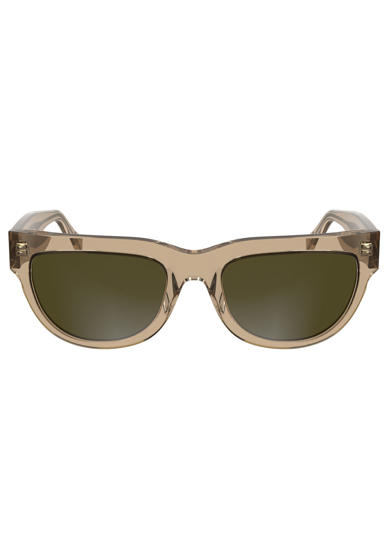 CALVIN KLEIN WOMEN'S SUNGLASSES BROWN