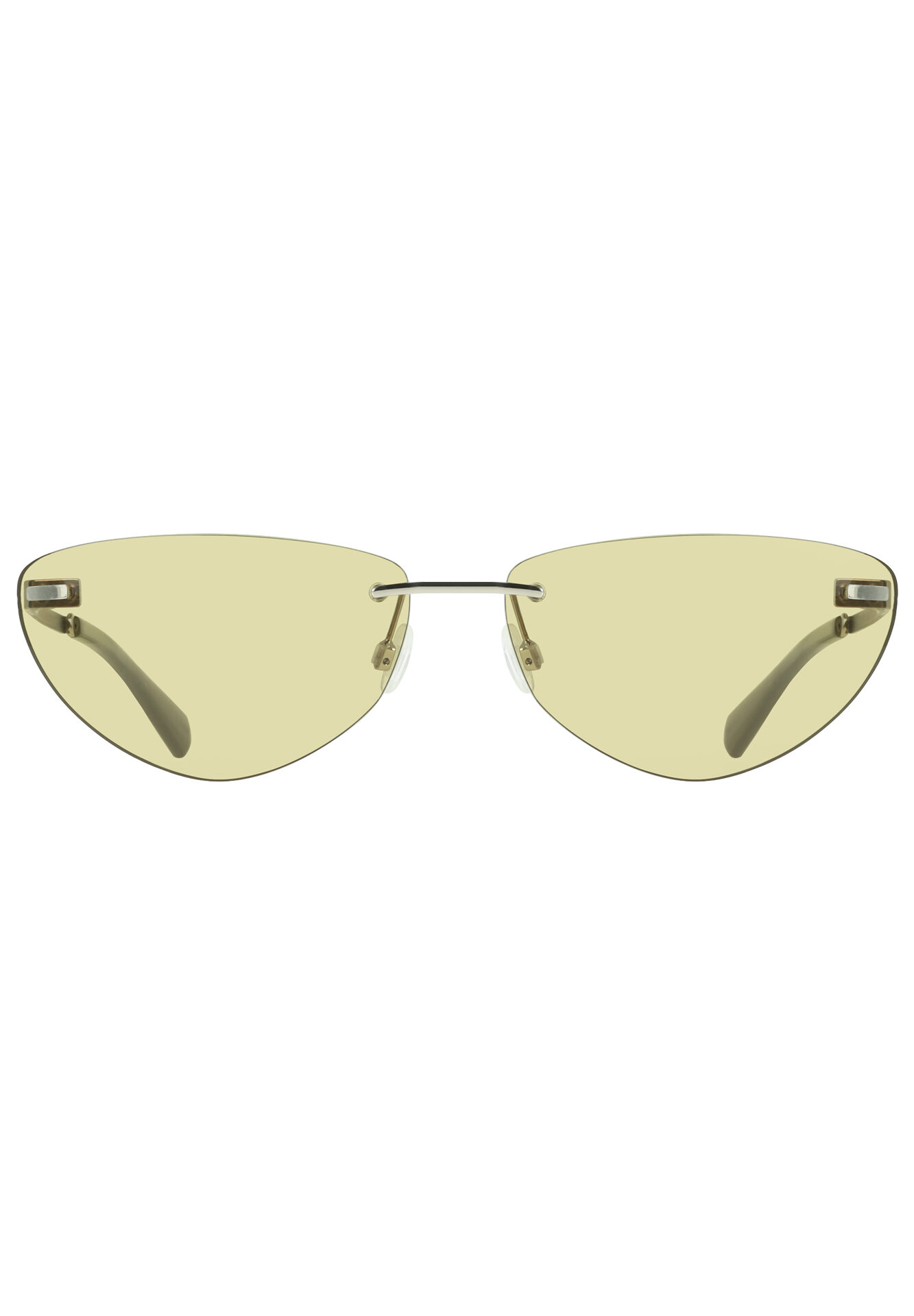 CALVIN KLEIN WOMEN'S SUNGLASSES GREEN