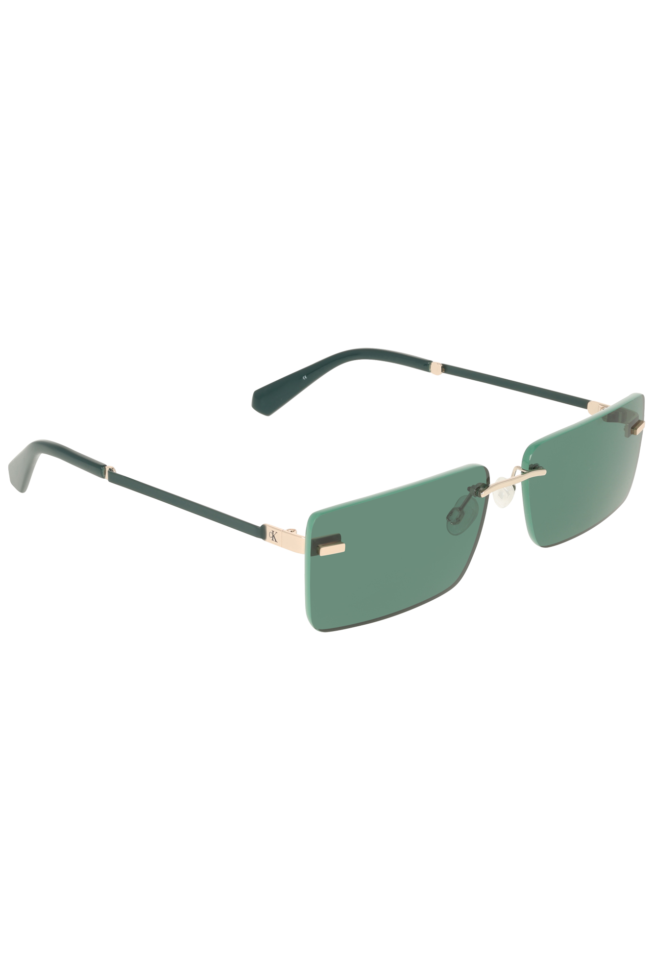 CALVIN KLEIN WOMEN'S SUNGLASSES GREEN CALVIN KLEIN WOMEN'S SUNGLASSES GREEN - Image 3