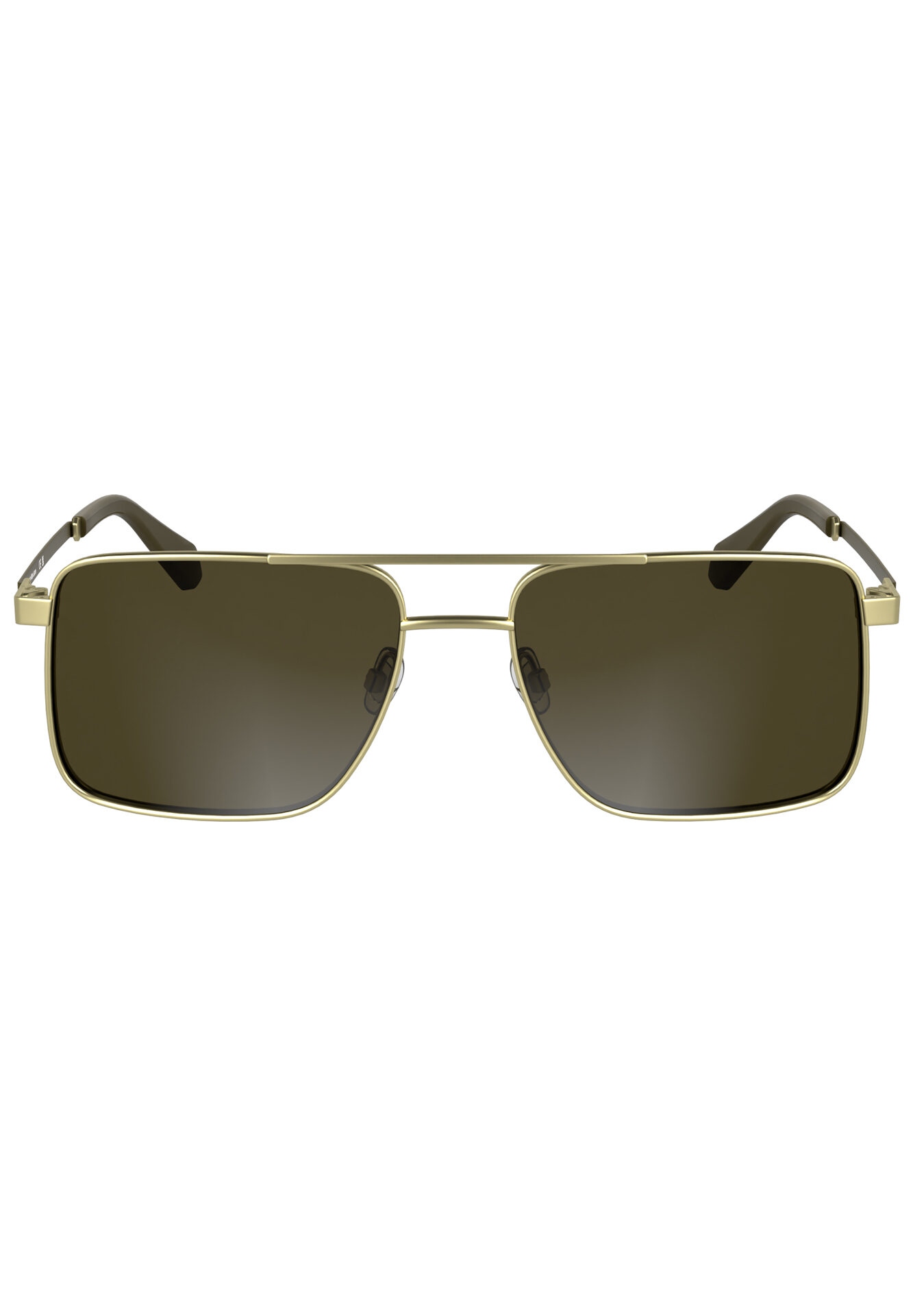 CALVIN KLEIN MEN'S SUNGLASSES GOLD