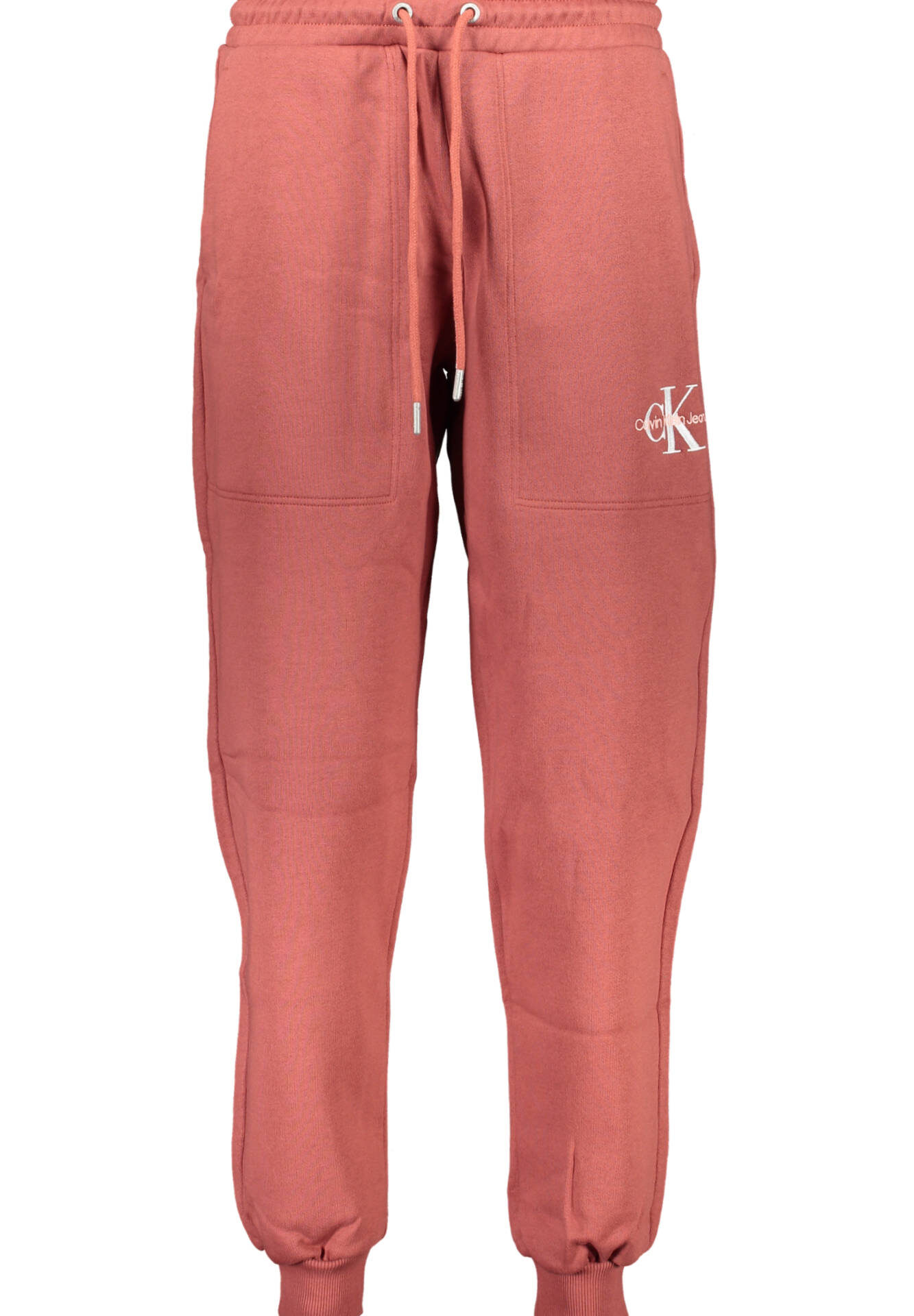 CALVIN KLEIN RED WOMEN'S TROUSERS