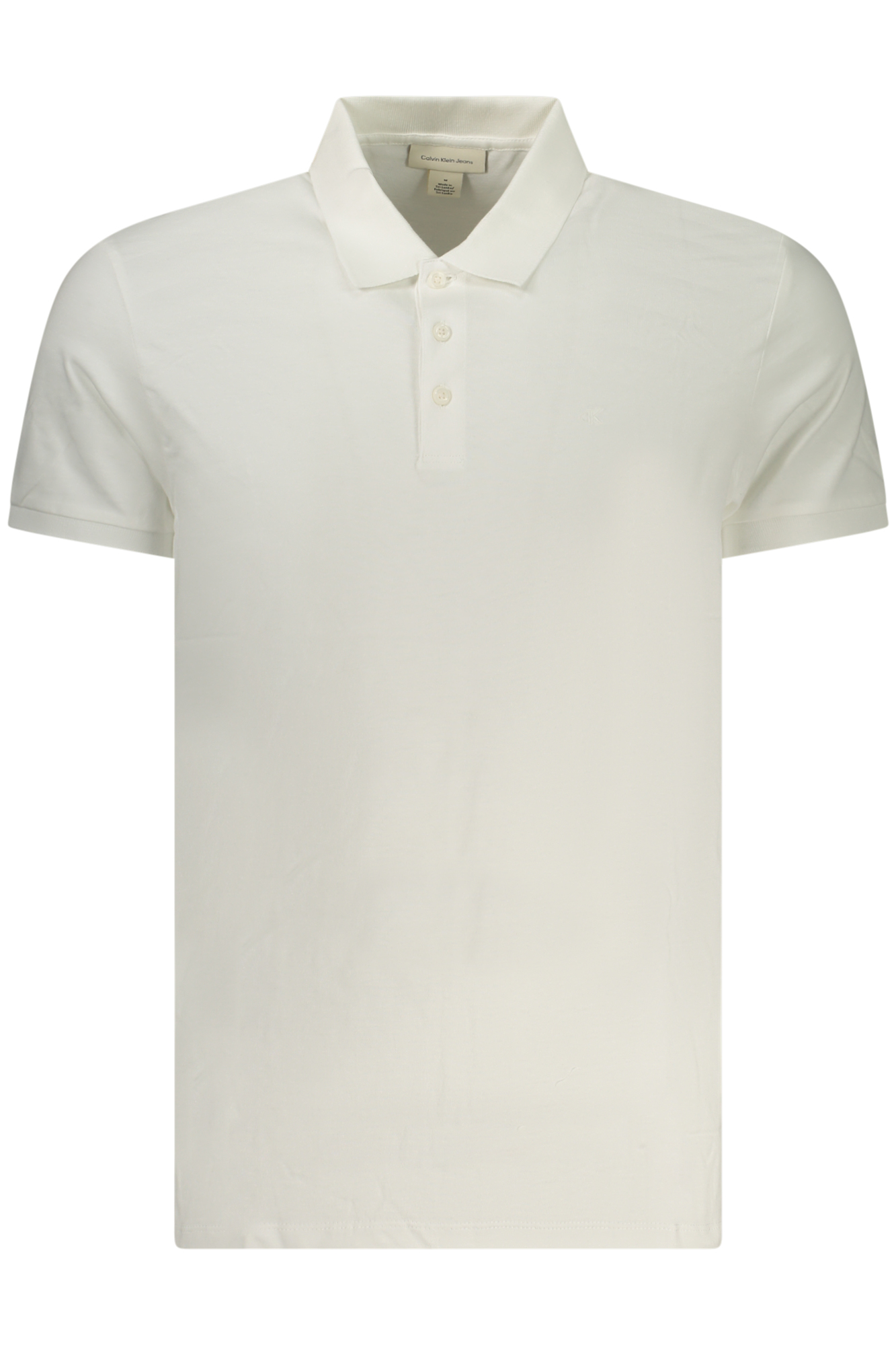 CALVIN KLEIN MEN'S SHORT-SLEEVE POLO SHIRT WHITE CALVIN KLEIN MEN'S SHORT-SLEEVE POLO SHIRT WHITE