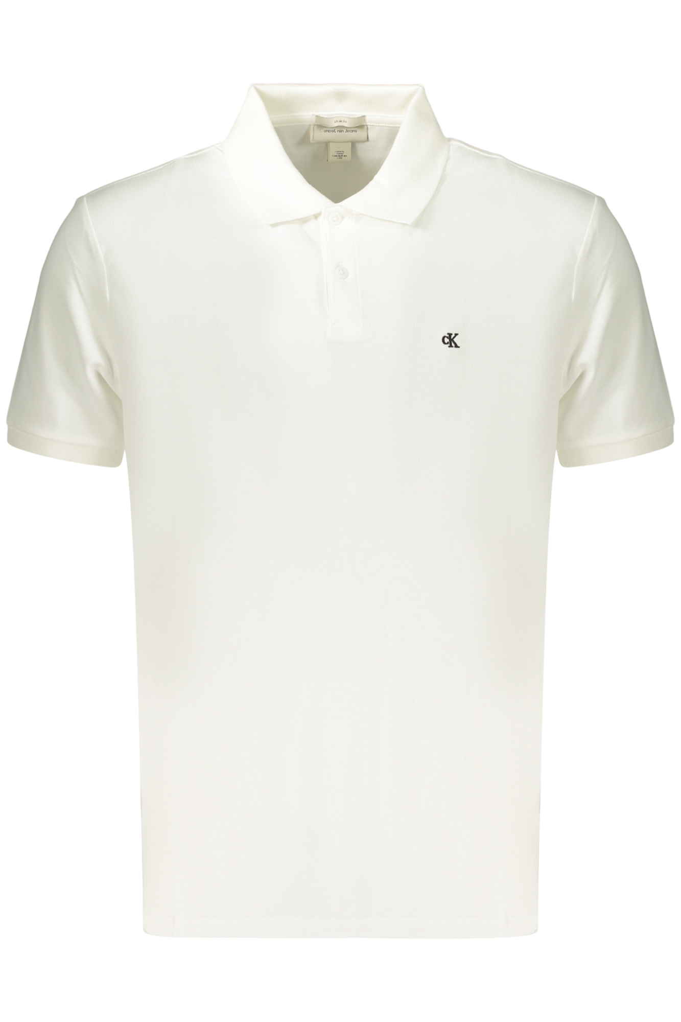 CALVIN KLEIN MEN'S SHORT-SLEEVE POLO SHIRT WHITE CALVIN KLEIN MEN'S SHORT-SLEEVE POLO SHIRT WHITE