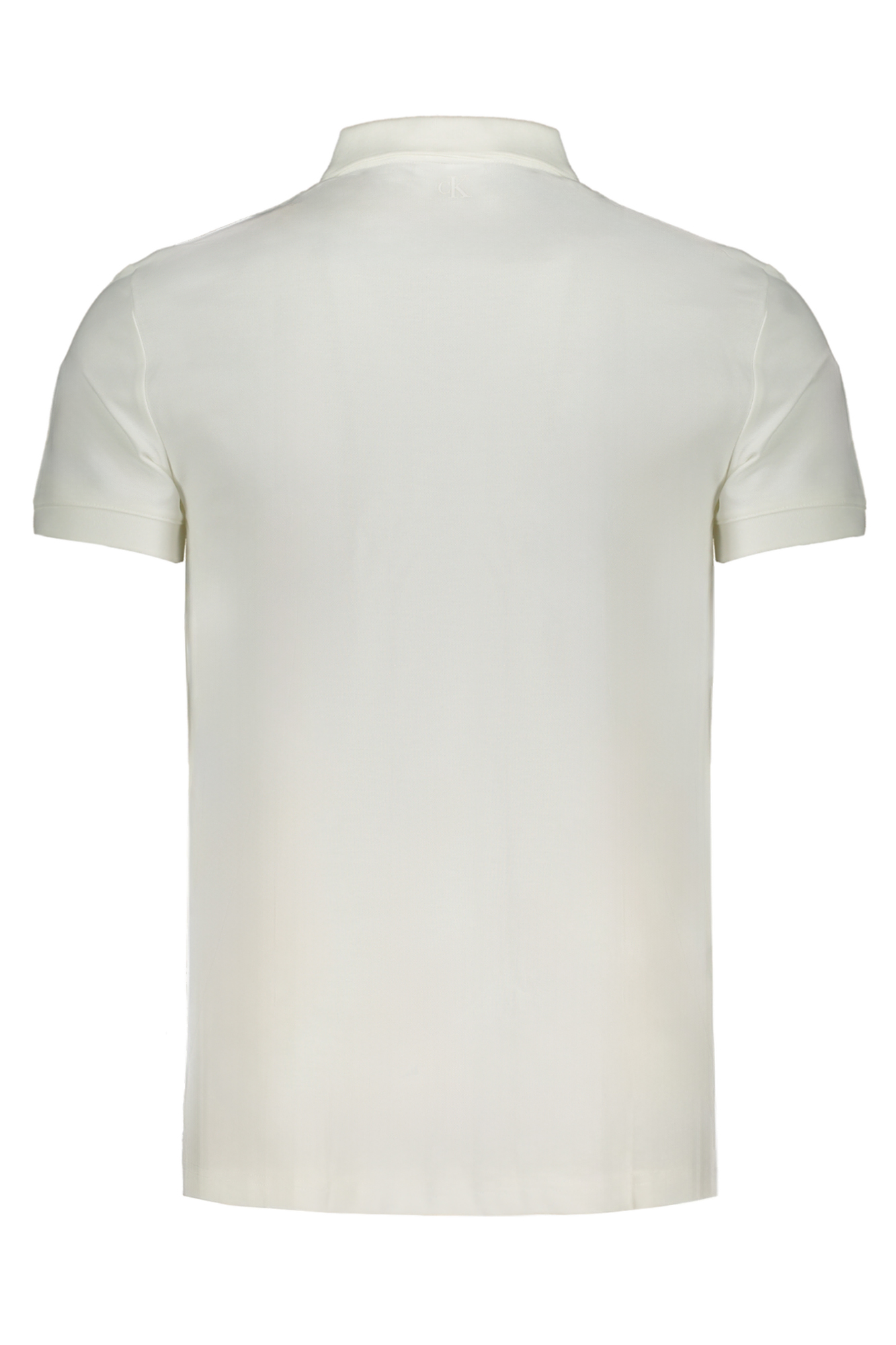 CALVIN KLEIN balti vyriški polo marškinėliai trumpomis rankovėmis CALVIN KLEIN balti vyriški polo marškinėliai trumpomis rankovėmis - Image 2