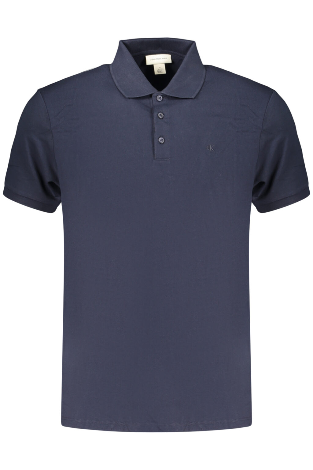 CALVIN KLEIN vyriški polo marškinėliai trumpomis rankovėmis, mėlyni