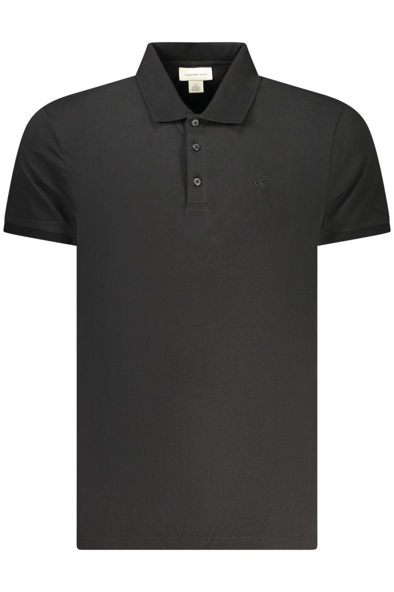 CALVIN KLEIN MEN'S SHORT-SLEEVE POLO SHIRT BLACK CALVIN KLEIN MEN'S SHORT-SLEEVE POLO SHIRT BLACK