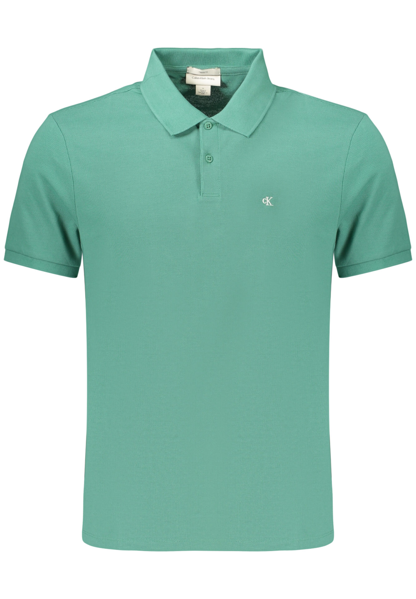 CALVIN KLEIN MEN'S SHORT-SLEEVE POLO SHIRT GREEN