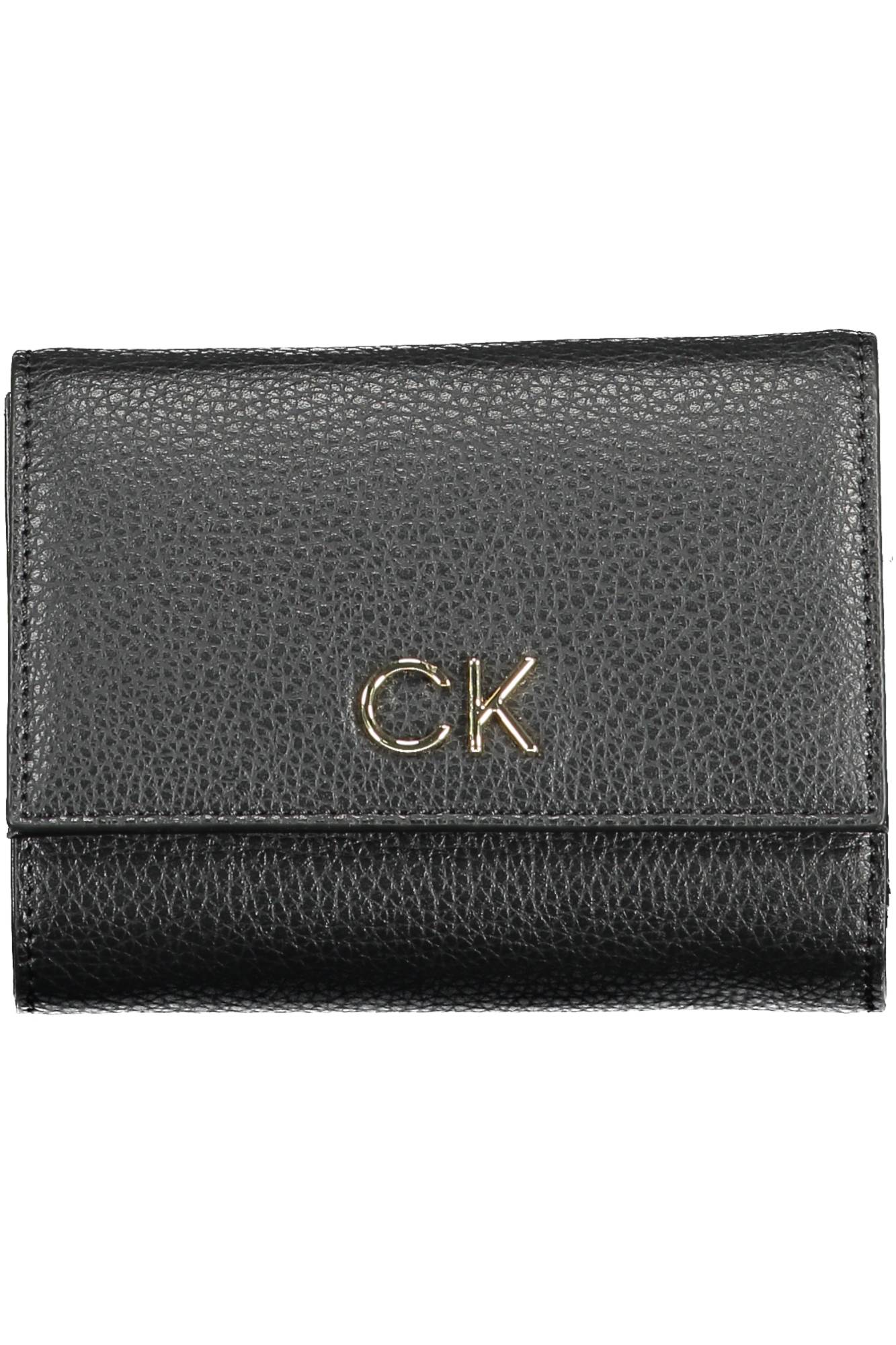 CALVIN KLEIN moteriška piniginė, juoda CALVIN KLEIN moteriška piniginė, juoda