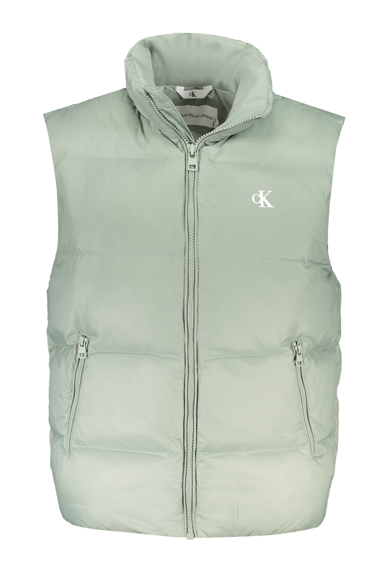 CALVIN KLEIN GREEN MEN'S SLEEVELESS