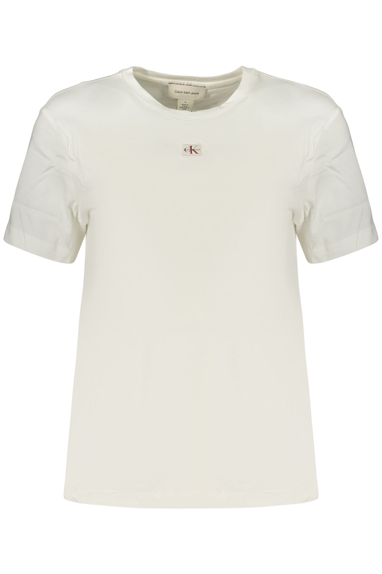 CALVIN KLEIN WOMEN'S SHORT-SLEEVE T-SHIRT WHITE CALVIN KLEIN WOMEN'S SHORT-SLEEVE T-SHIRT WHITE