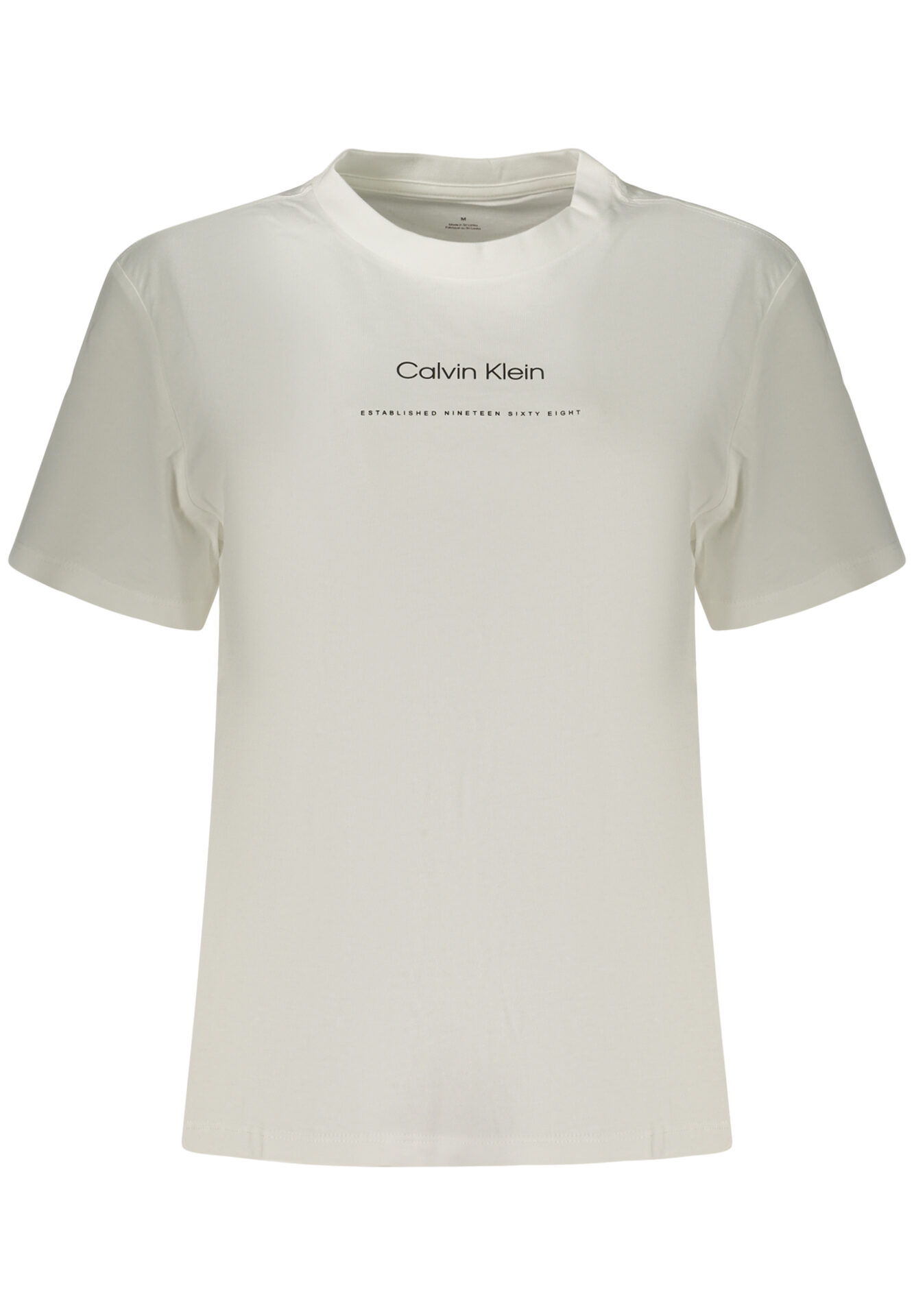 CALVIN KLEIN WOMEN'S SHORT-SLEEVE T-SHIRT WHITE