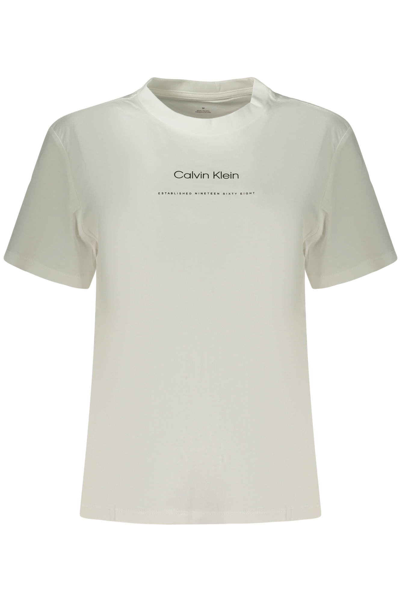 CALVIN KLEIN WOMEN'S SHORT-SLEEVE T-SHIRT WHITE CALVIN KLEIN WOMEN'S SHORT-SLEEVE T-SHIRT WHITE
