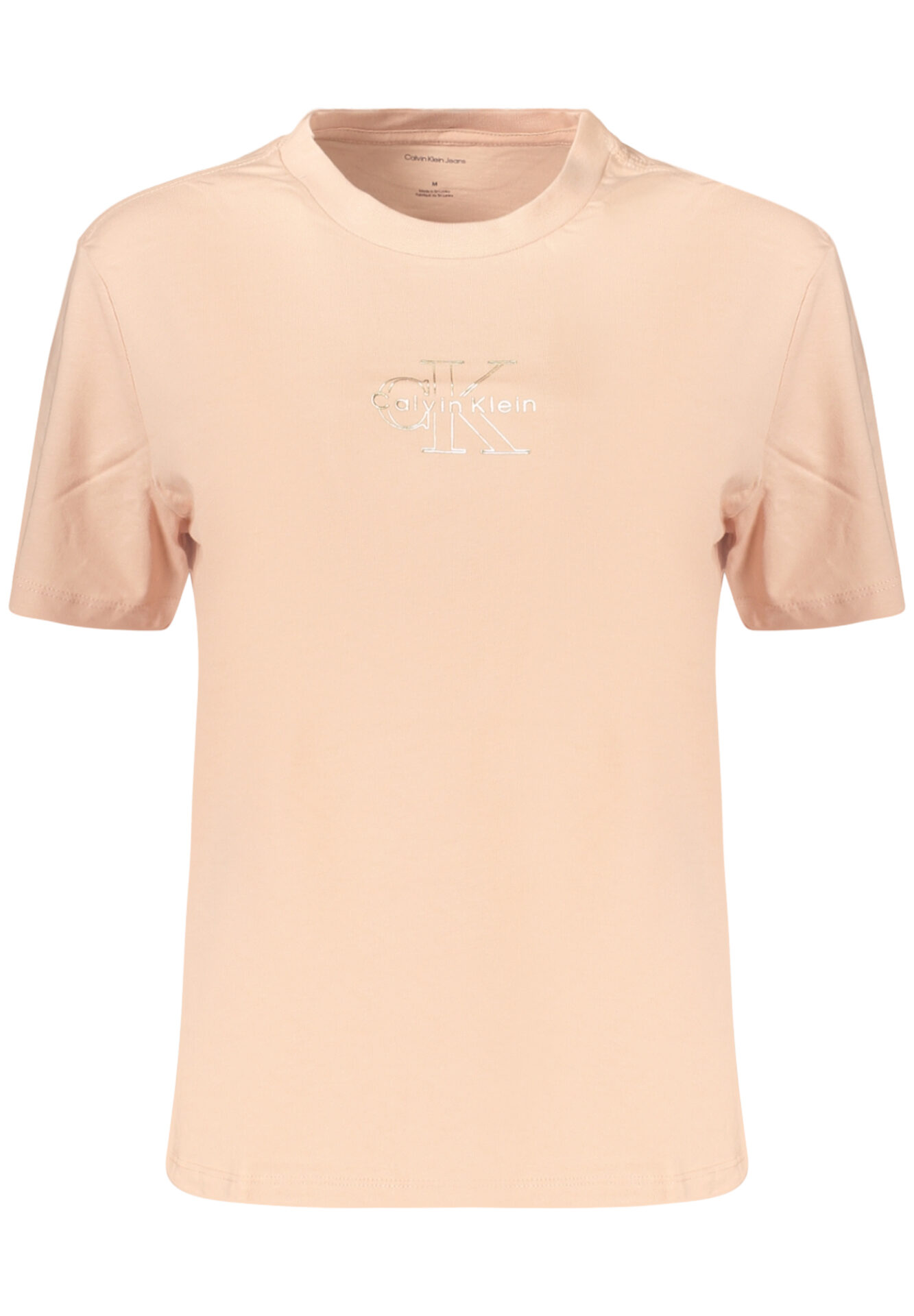 CALVIN KLEIN WOMEN'S SHORT-SLEEVE T-SHIRT PINK