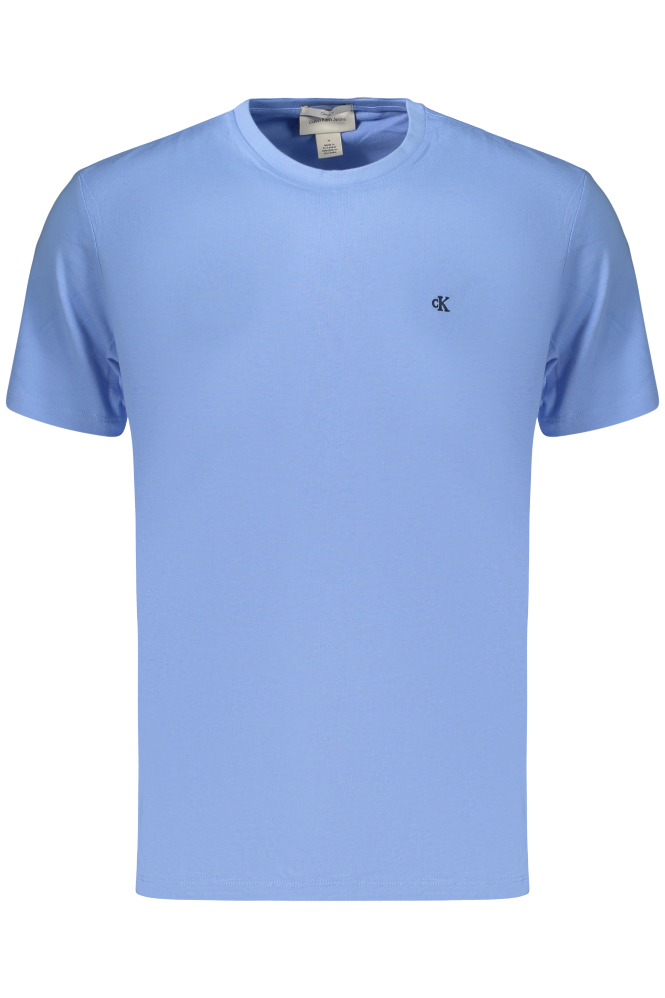 CALVIN KLEIN MEN'S SHORT-SLEEVED T-SHIRT, BLUE CALVIN KLEIN MEN'S SHORT-SLEEVED T-SHIRT, BLUE