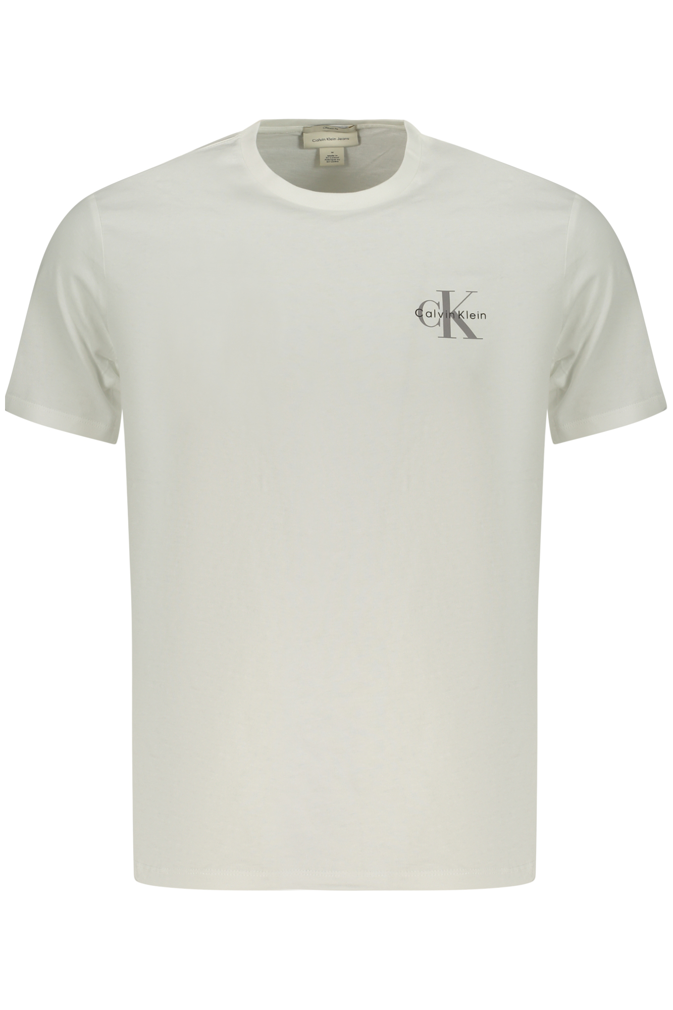 CALVIN KLEIN MEN'S SHORT-SLEEVE T-SHIRT WHITE CALVIN KLEIN MEN'S SHORT-SLEEVE T-SHIRT WHITE