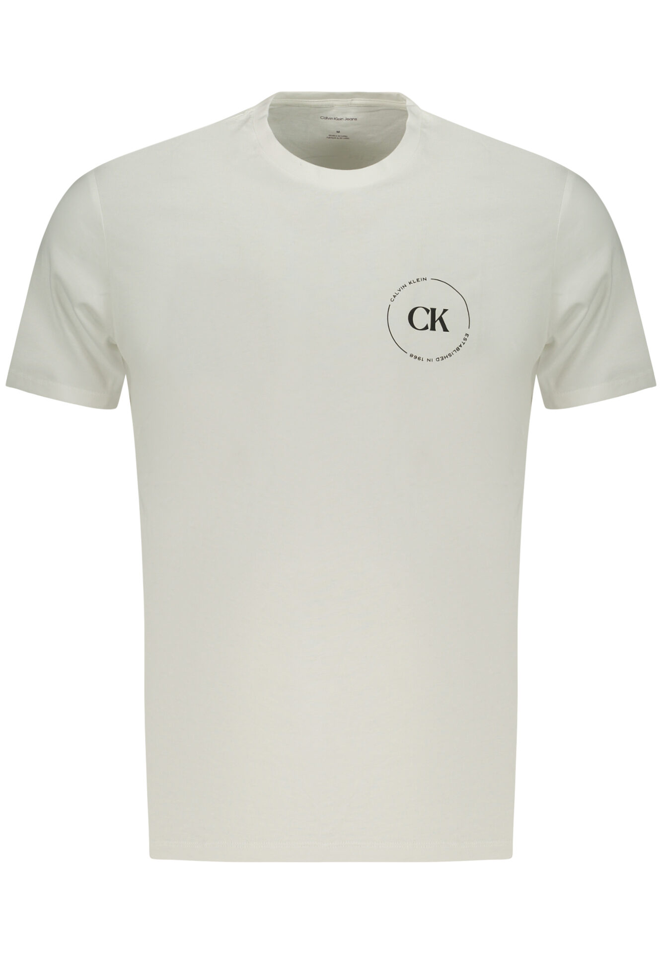 CALVIN KLEIN MEN'S SHORT-SLEEVE T-SHIRT WHITE