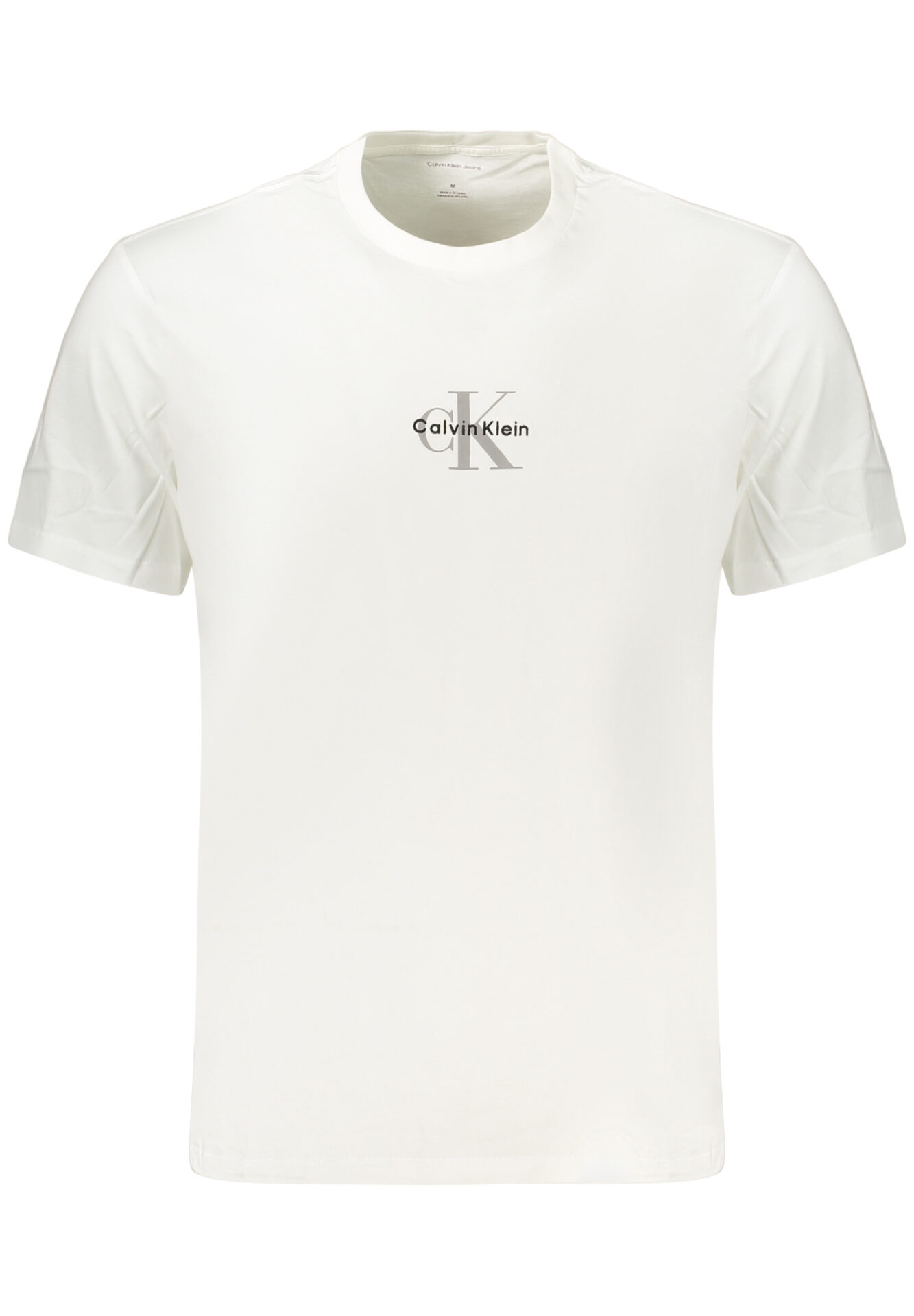 CALVIN KLEIN MEN'S SHORT-SLEEVE T-SHIRT WHITE