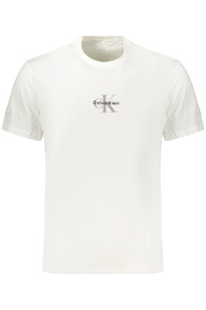 CALVIN KLEIN MEN'S SHORT-SLEEVE T-SHIRT WHITE